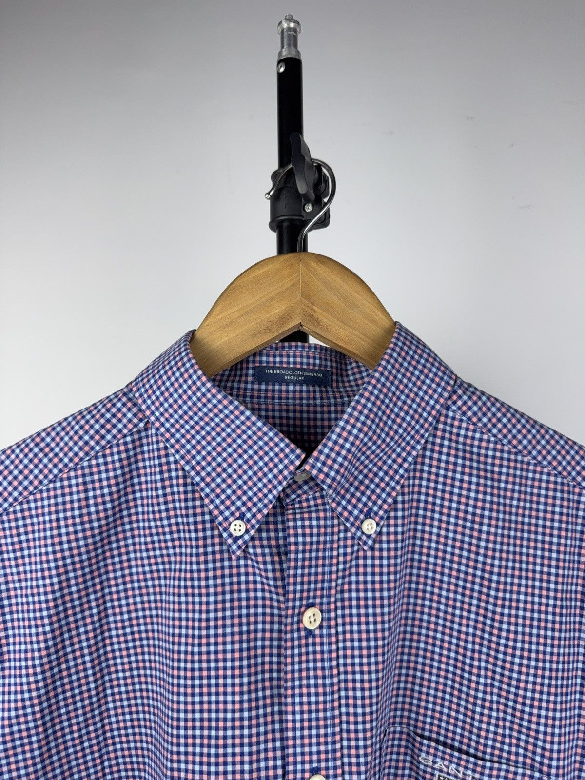 Gant Vintage 00s Luxury Designer GANT Plaid Short sleeve Shirt Size US M / EU 48-50 / 2 - 3 Thumbnail
