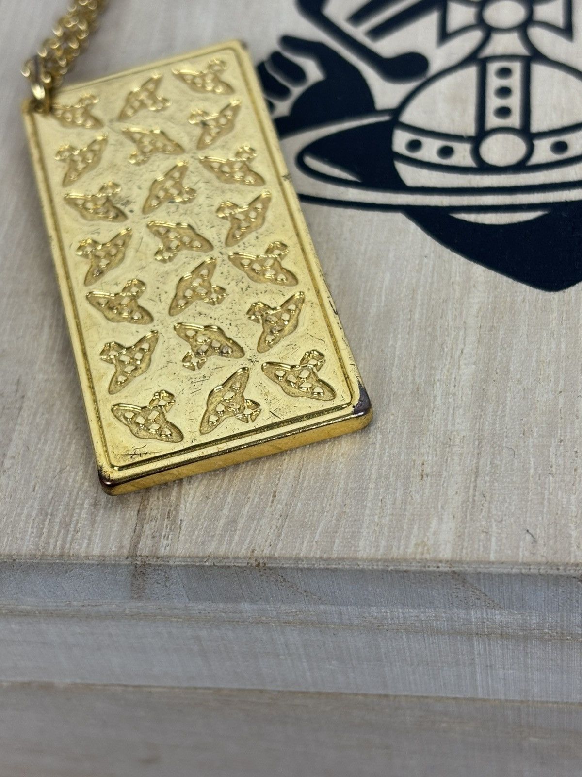 Vivienne Westwood Vintage Vivienne Westwood Gold Plate Pendant Necklace Size ONE SIZE - 3 Thumbnail