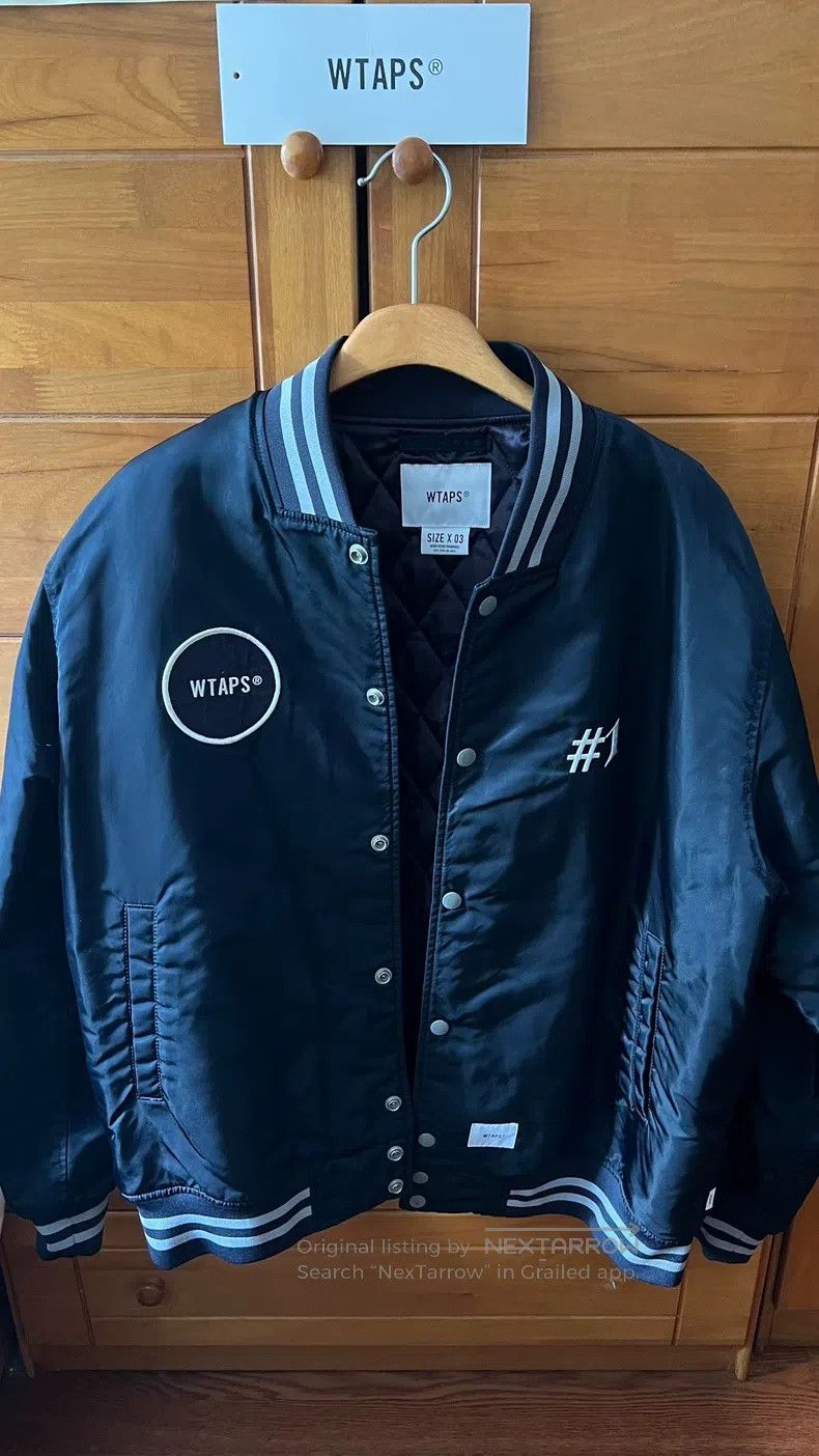 Wtaps Wtaps Embroidered padded baseball jacket Size US L / EU 52-54 / 3 - 3 Thumbnail