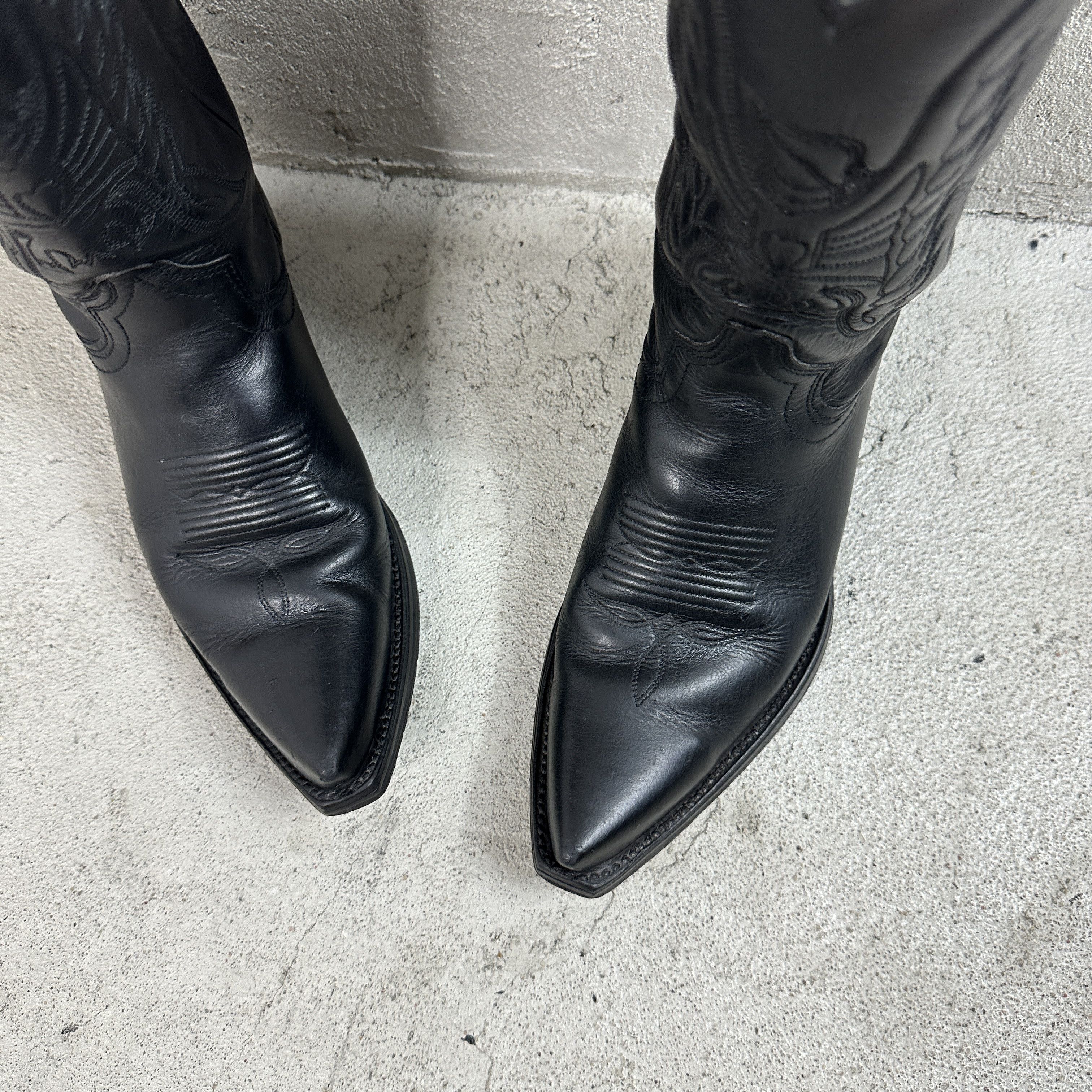 Sendra × Vintage Vintage Embossed Leather Sendra Cowboy Boots Size US 7 / IT 37 - 5 Thumbnail