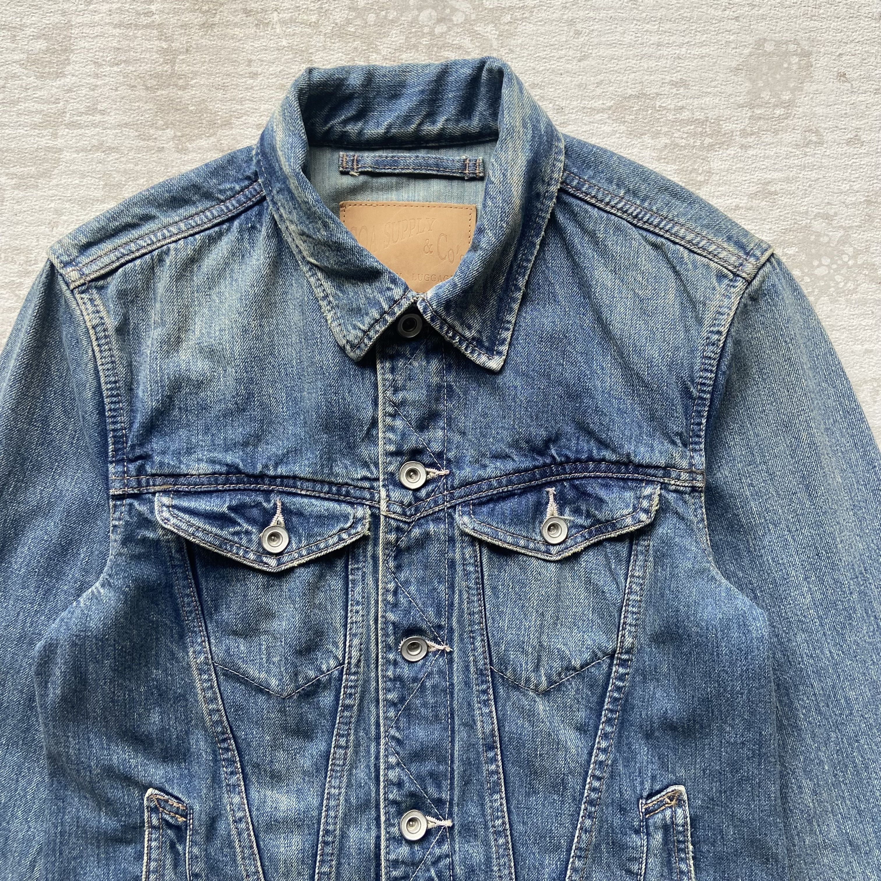 GOA GOA Selvedge Trucker Denim Jacket Size US S / EU 44-46 / 1 - 2 Thumbnail