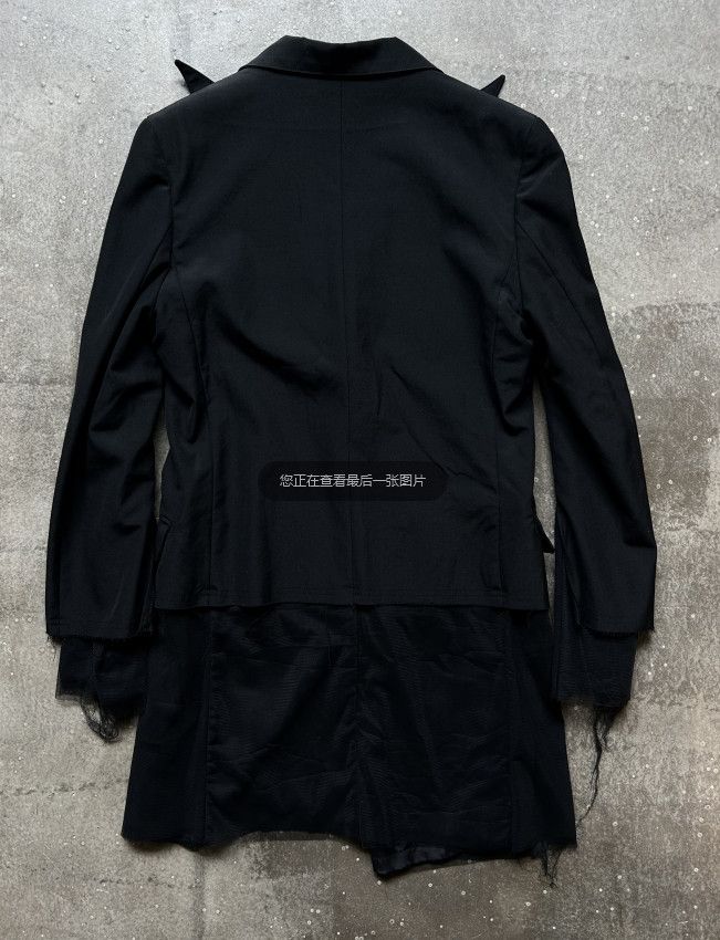 Masaki Matsushima Masaki Matsushima Peak-Lapel Long Coat Size US S / EU 44-46 / 1 - 2 Thumbnail