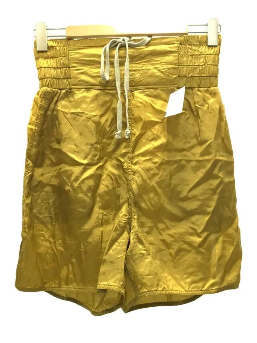 image of Rick Owens Boxing Shorts in Yellow, Men's (Size 30)