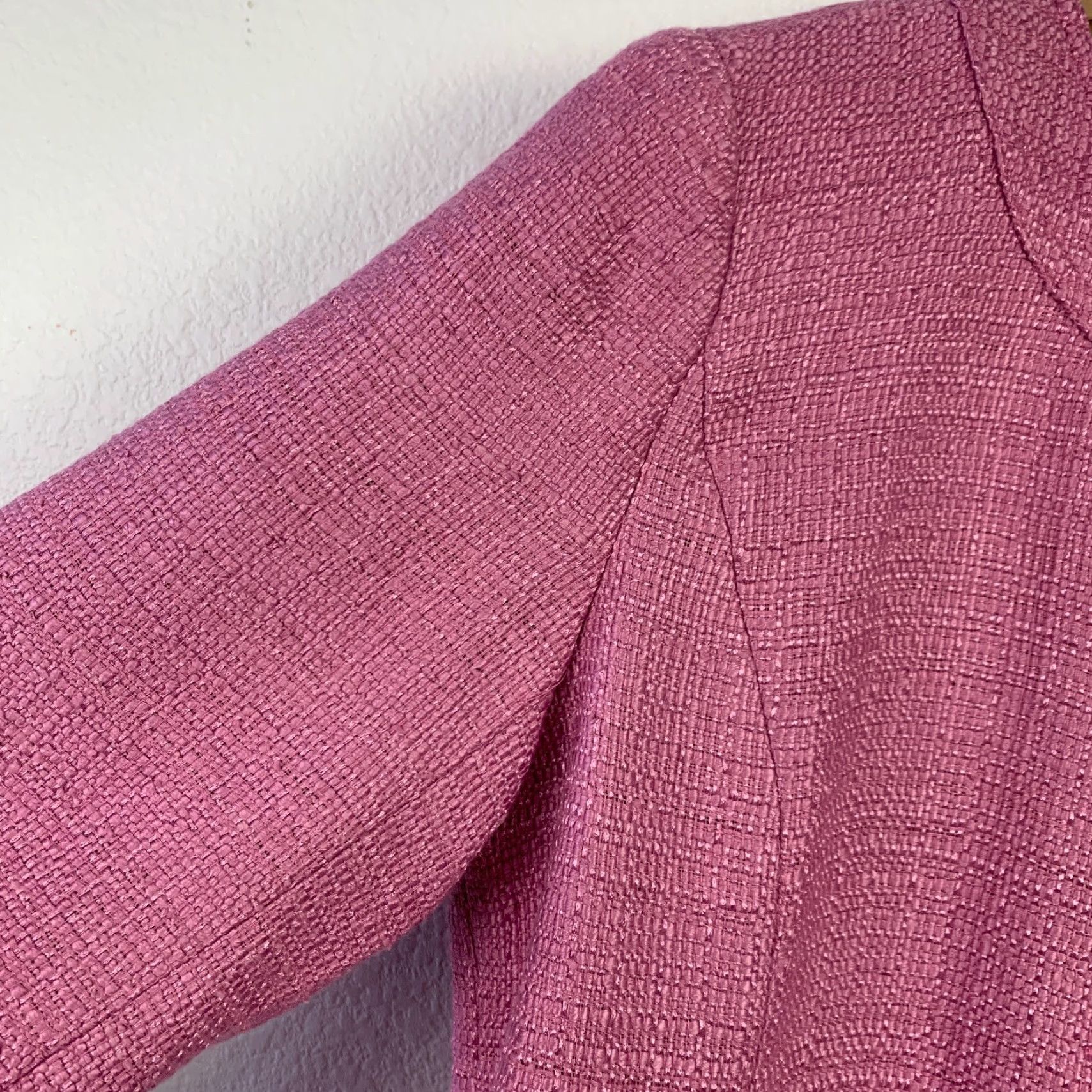 Vintage VINTAGE Appleseed's Blazer Shirt Purple Size 10 Women Five-Button Lightweight 90s Preppy Business Casual Blazer Mens Womens Girls? Size L / US 10 / IT 46 - 2 Thumbnail