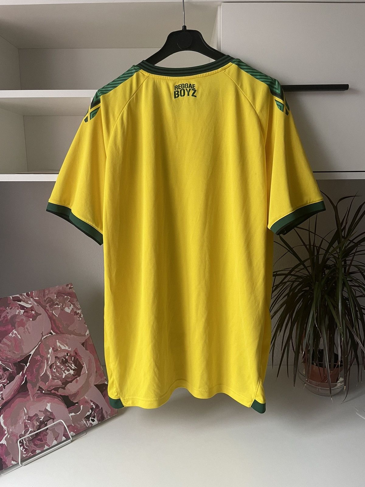 Umbro Umbro Jamaica 2021/2022 Reggae Boyz Soccer Jersey Bob Marley Size US XXL / EU 58 / 5 - 2 Thumbnail