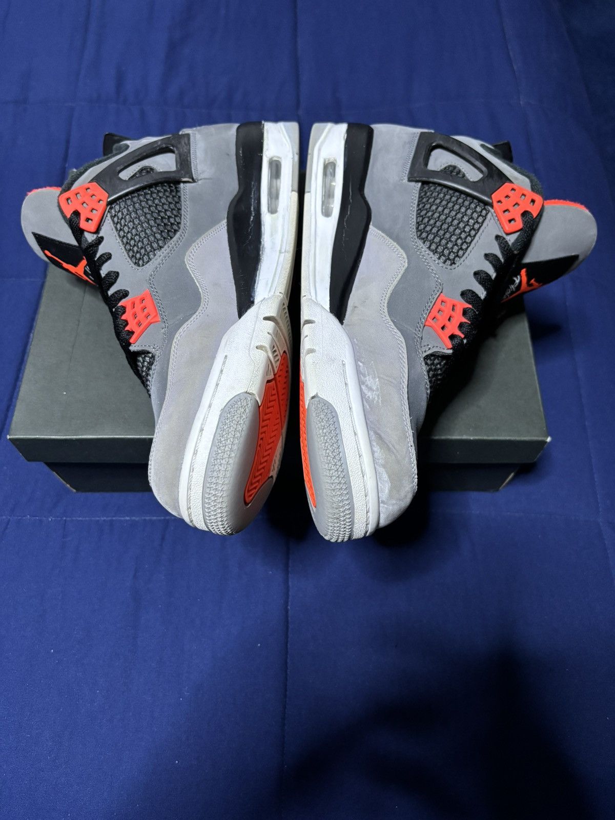 Jordan Brand Jordan 4 Retro Infrared 2022 Size 12 Size US 12 / EU 45 - 3 Thumbnail