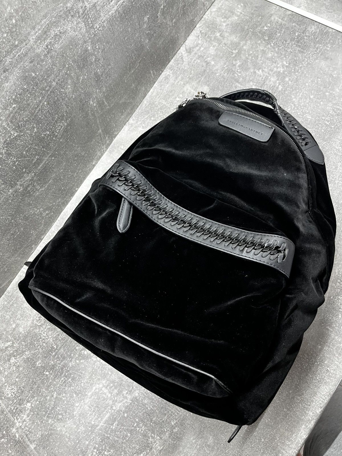 Hysteric Glamour × Stella McCartney STELLA MCCARTNEY Black Velvet bag Size ONE SIZE - 5 Thumbnail