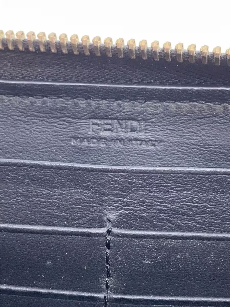 Fendi Fendi Leather Long Wallet Black Size ONE SIZE - 3 Thumbnail