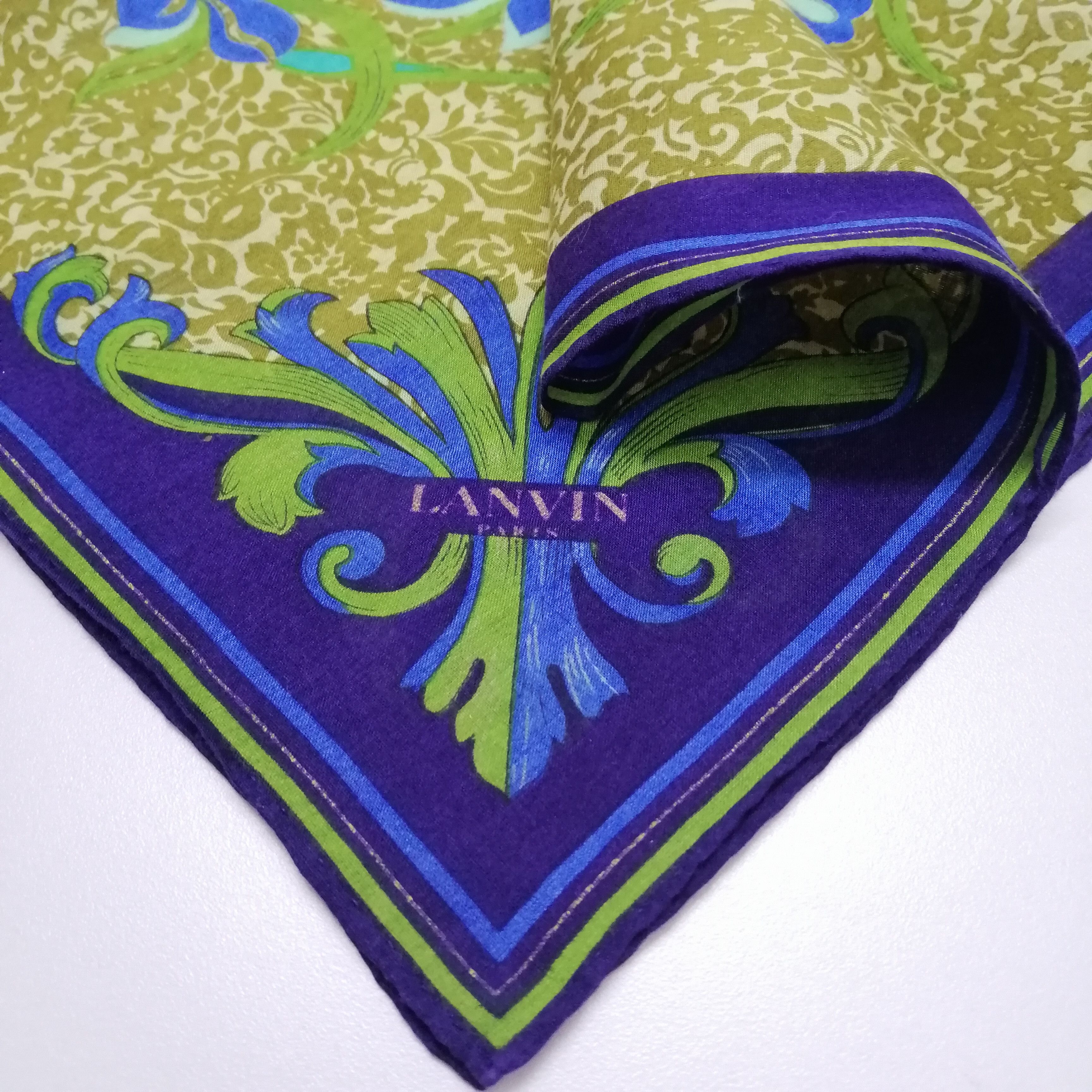 Lanvin Lanvin Handkerchief/Neckerchief/Bandana-KD1219 Size ONE SIZE - 3 Thumbnail