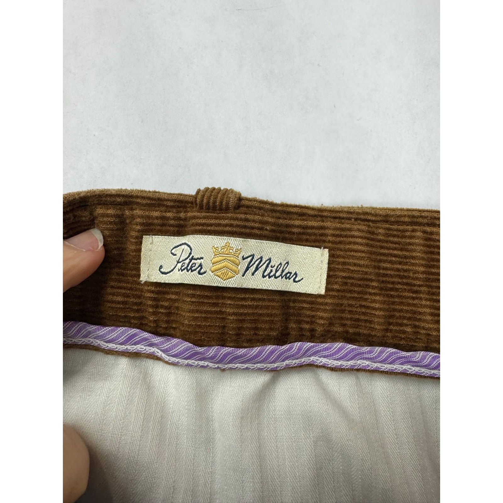 Peter Millar Vintage Peter Millar Y2K Relaxed Fit Corduroy Pants 38 * 30 Size US 38 / EU 54 - 7 Thumbnail