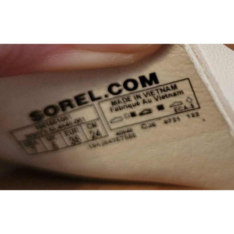 SOREL Sorel 7 ELLA II Ankle Strap Orange Grey Summer Sandals Flat Size US 7 / IT 37 - 4 Thumbnail