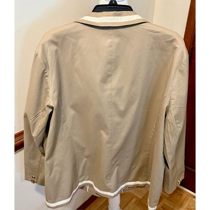 Talbots Talbots Woman Stretch Blazer – Size 20W – Khaki Size 3XL / US 20-22 - 9 Thumbnail