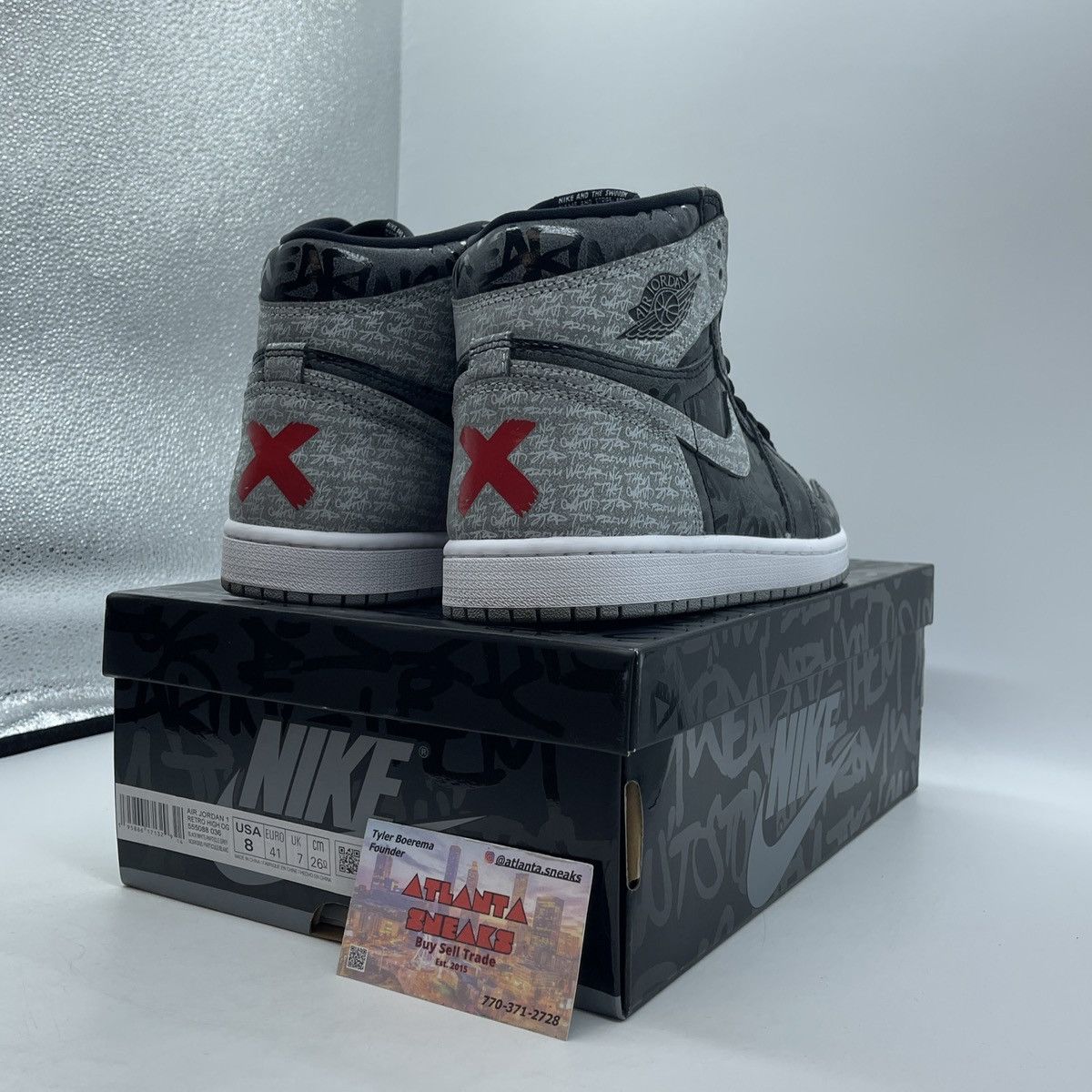 Jordan Brand Air Jordan 1 high rebellionarie Size US 8 / EU 41 - 5 Thumbnail