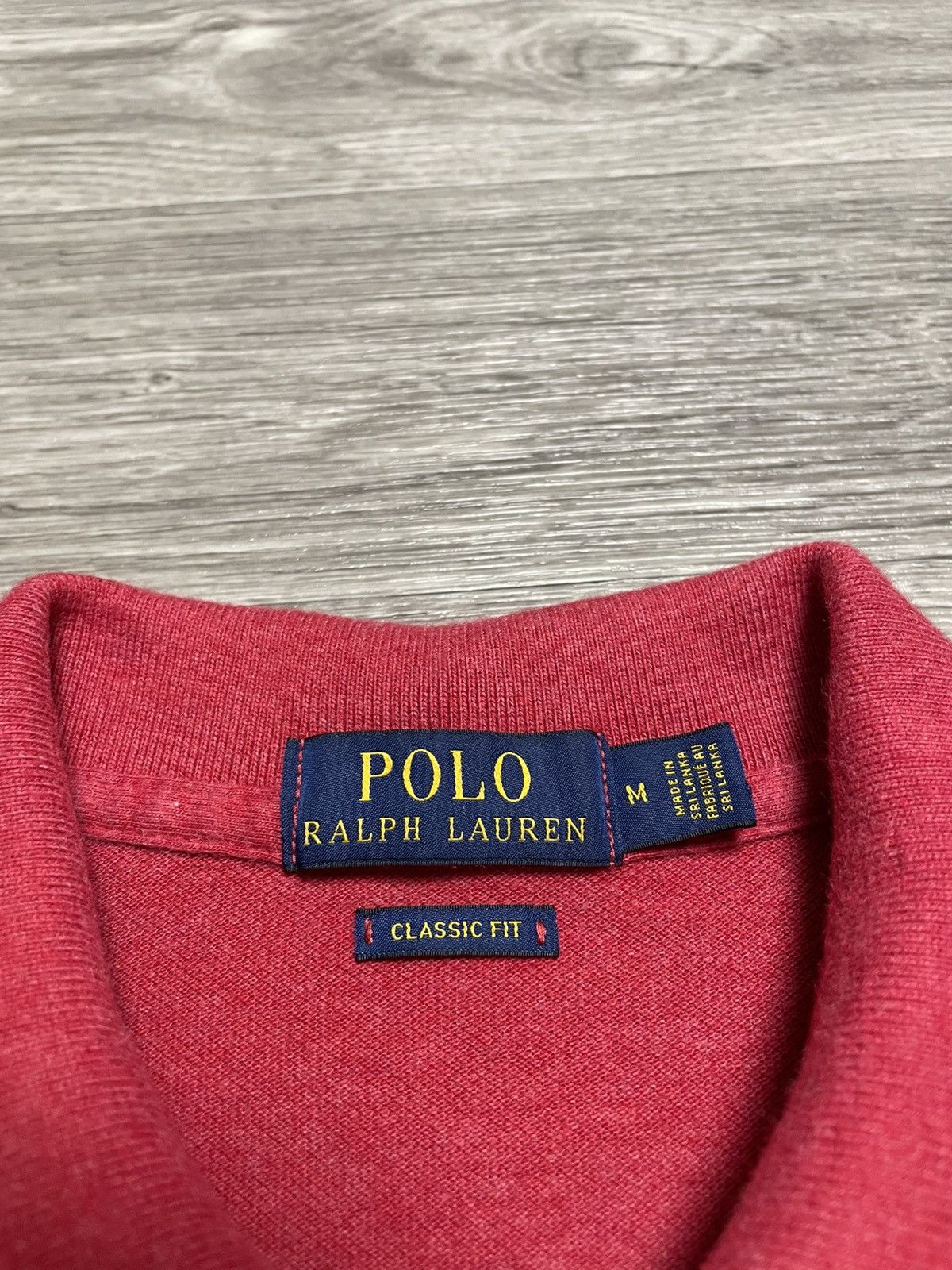Polo Ralph Lauren Vintage Polo Ralph Lauren Basic Red Polo Shirt Old Money Size US M / EU 48-50 / 2 - 8 Thumbnail