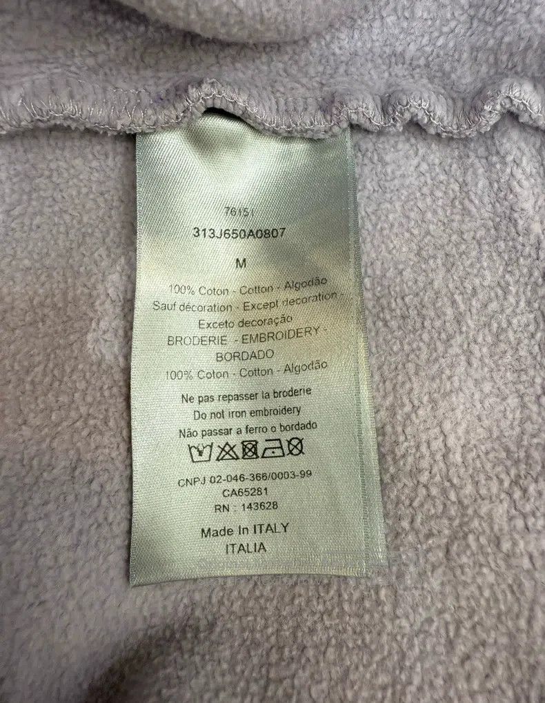 Dior Dior Light purple half-zipper sweatshirt Size US M / EU 48-50 / 2 - 5 Thumbnail
