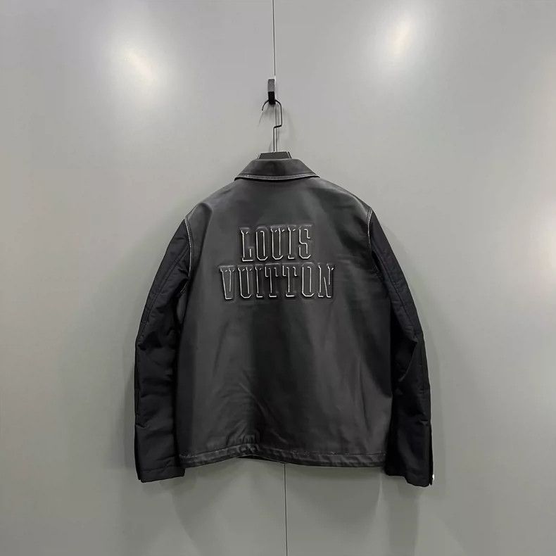 Louis Vuitton Louis Vuitton SS25 New Embossed Patchwork Leather Jacket Ne Size US M / EU 48-50 / 2 - 2 Thumbnail