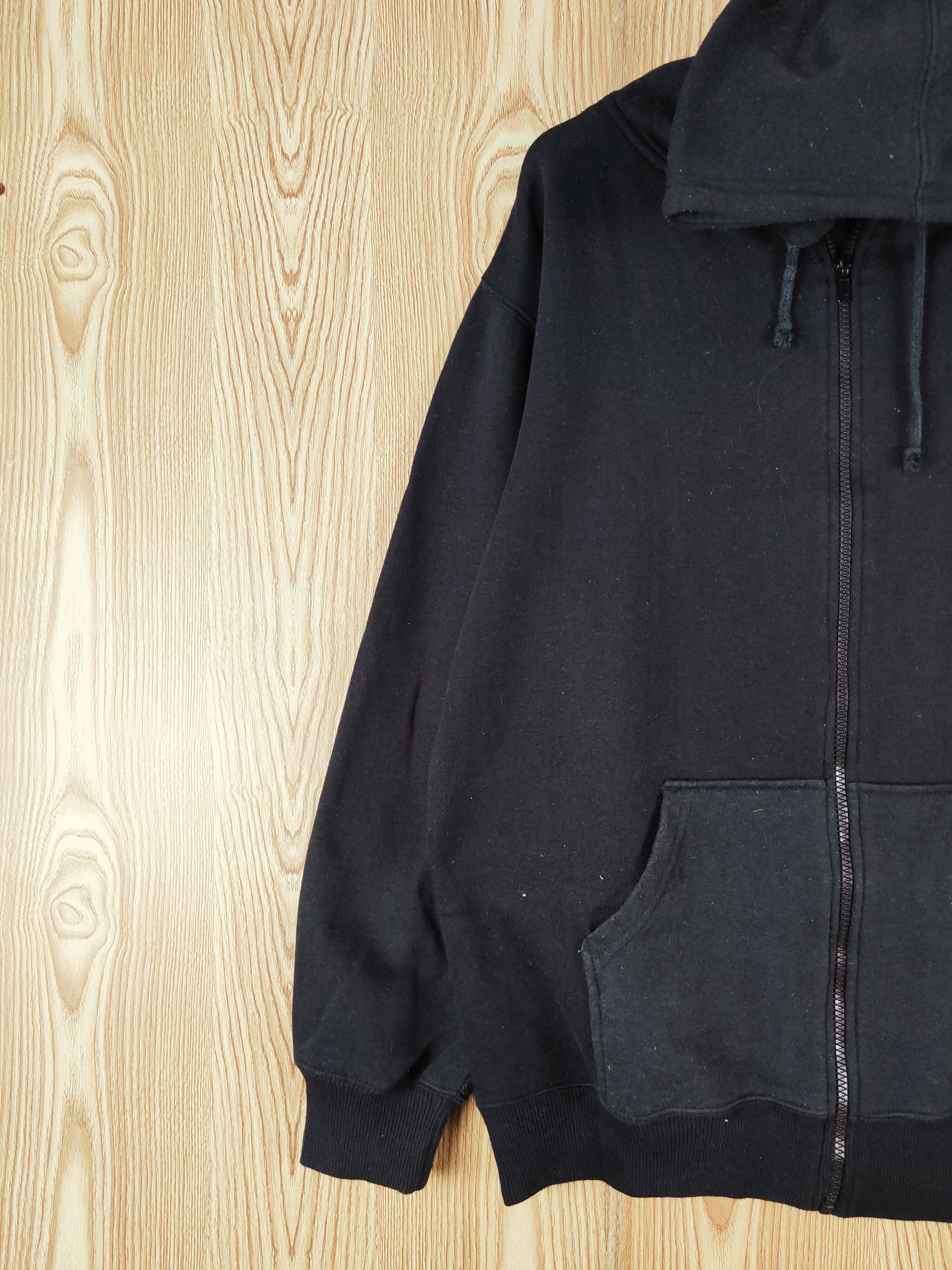 Japanese Brand × Vintage Vintage 💥 RZ Black Hoodie Sweaters Size US M / EU 48-50 / 2 - 3 Thumbnail