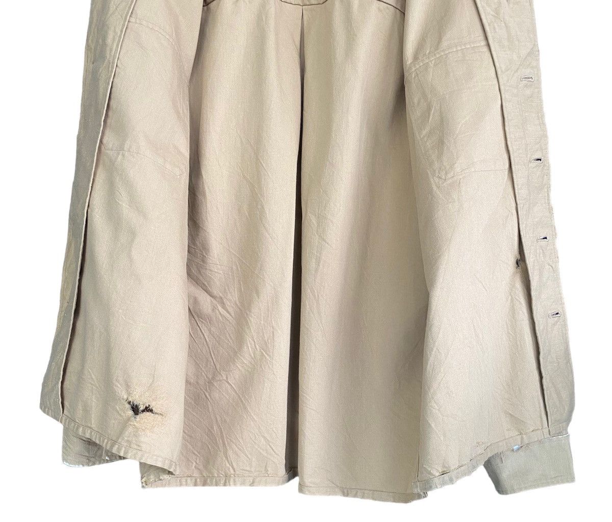 Mackintosh Mackintosh Philosophy Distressed Design Button Shirt Size US M / EU 48-50 / 2 - 12 Thumbnail