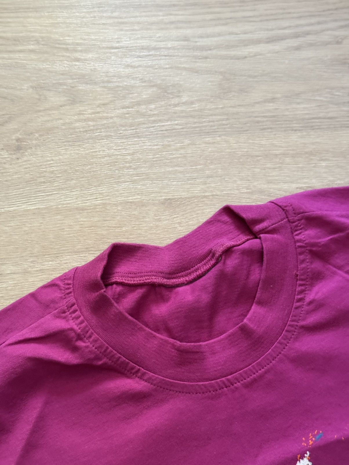Vintage Vintage 90’s Adidas Originals Purple T-Shirt Size US S / EU 44-46 / 1 - 4 Thumbnail