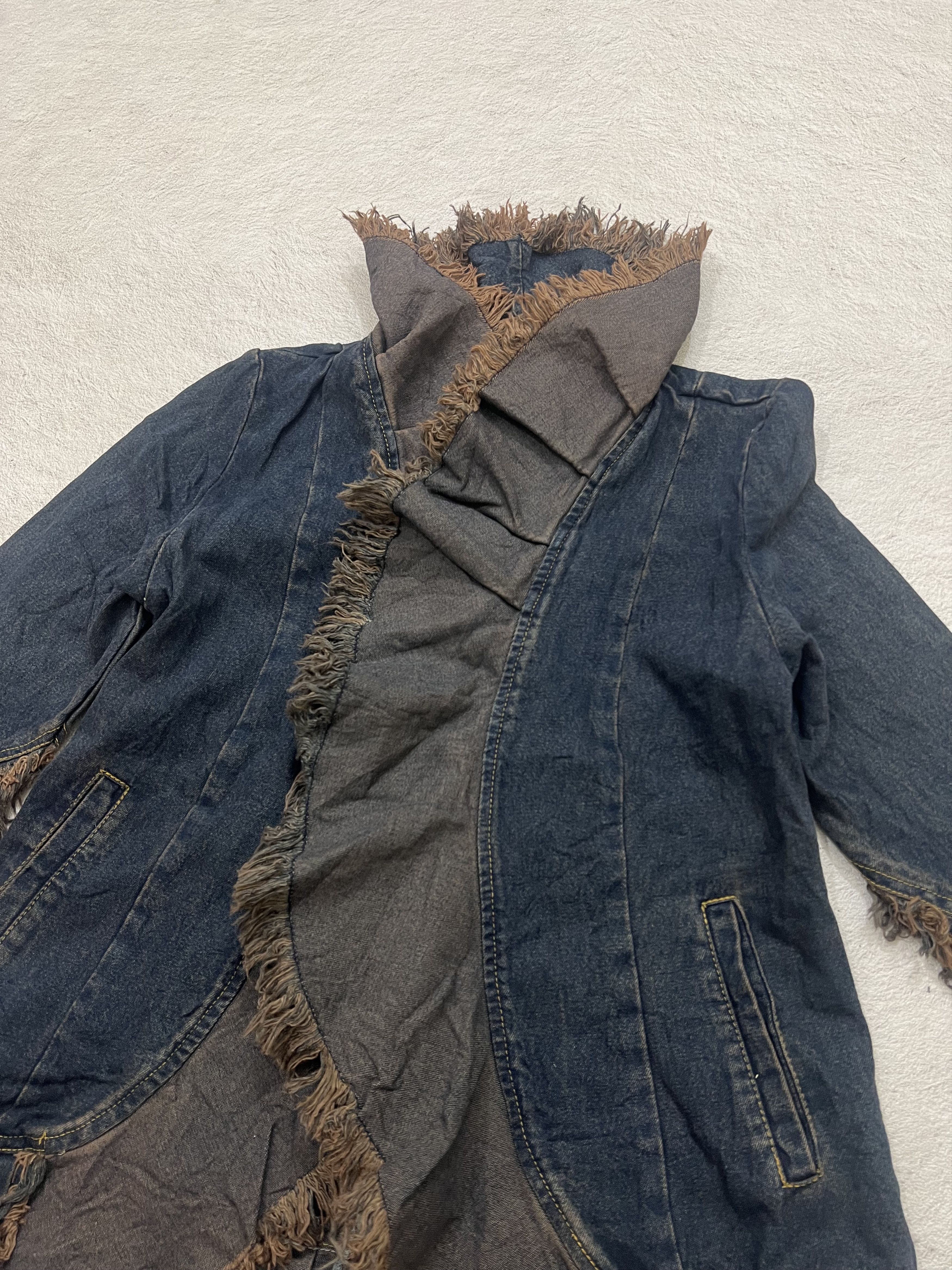 Japanese Brand 2000s Archival Y's Tornado Fur Jeans Vkei y2k Lgb Ifsix Size US S / EU 44-46 / 1 - 3 Thumbnail