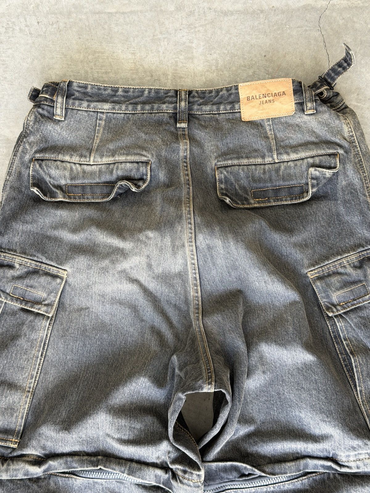Balenciaga Balenciaga convertable japanese denim cargo Size US 30 / EU 46 - 4 Thumbnail