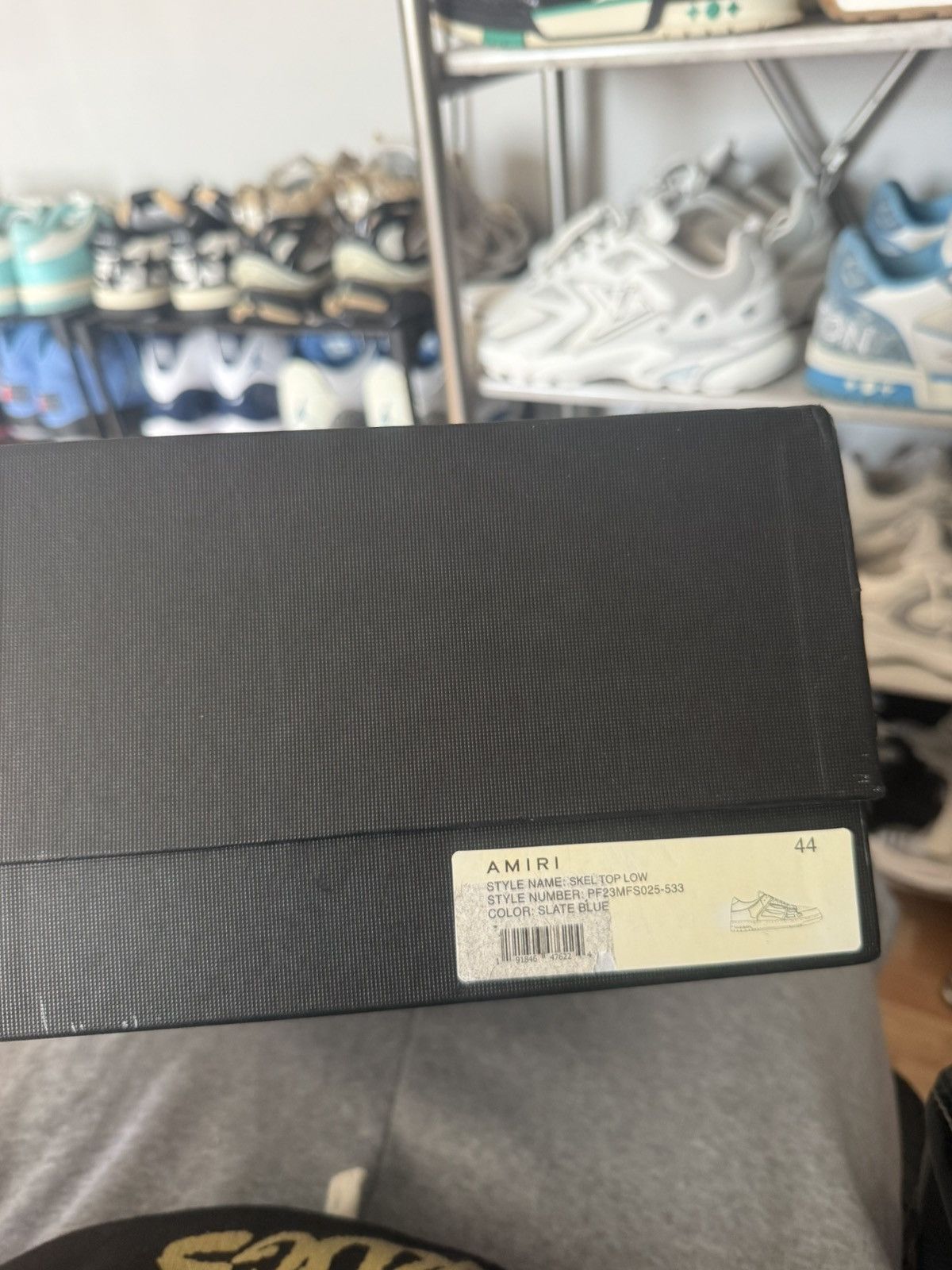 Amiri Amiri Skel Top Low- Aqua Size US 11 / EU 44 - 11 Thumbnail
