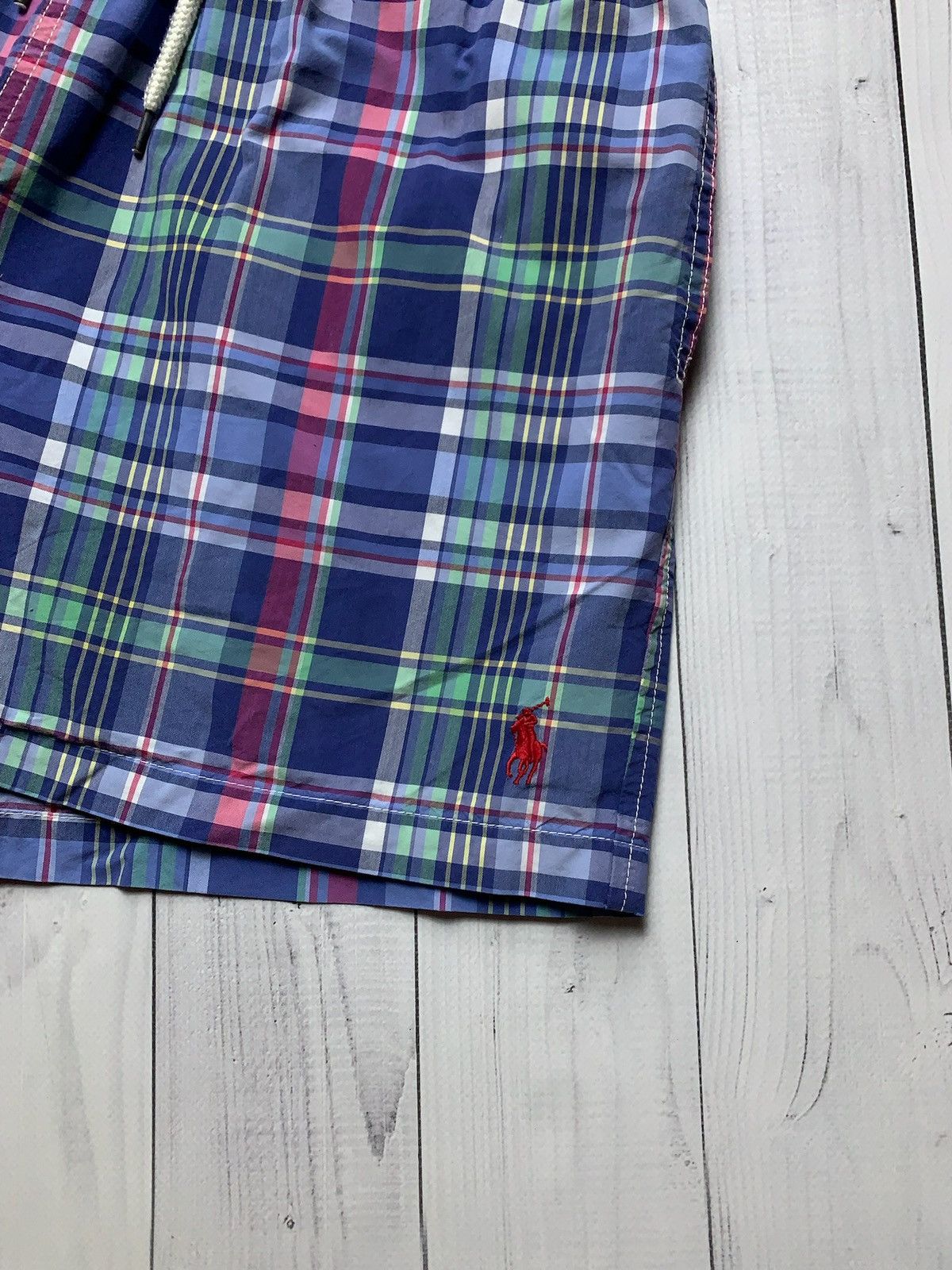Polo Ralph Lauren × Vintage Vintage polo Ralph Lauren plaid shorts size M logo Size US 32 / EU 48 - 2 Thumbnail