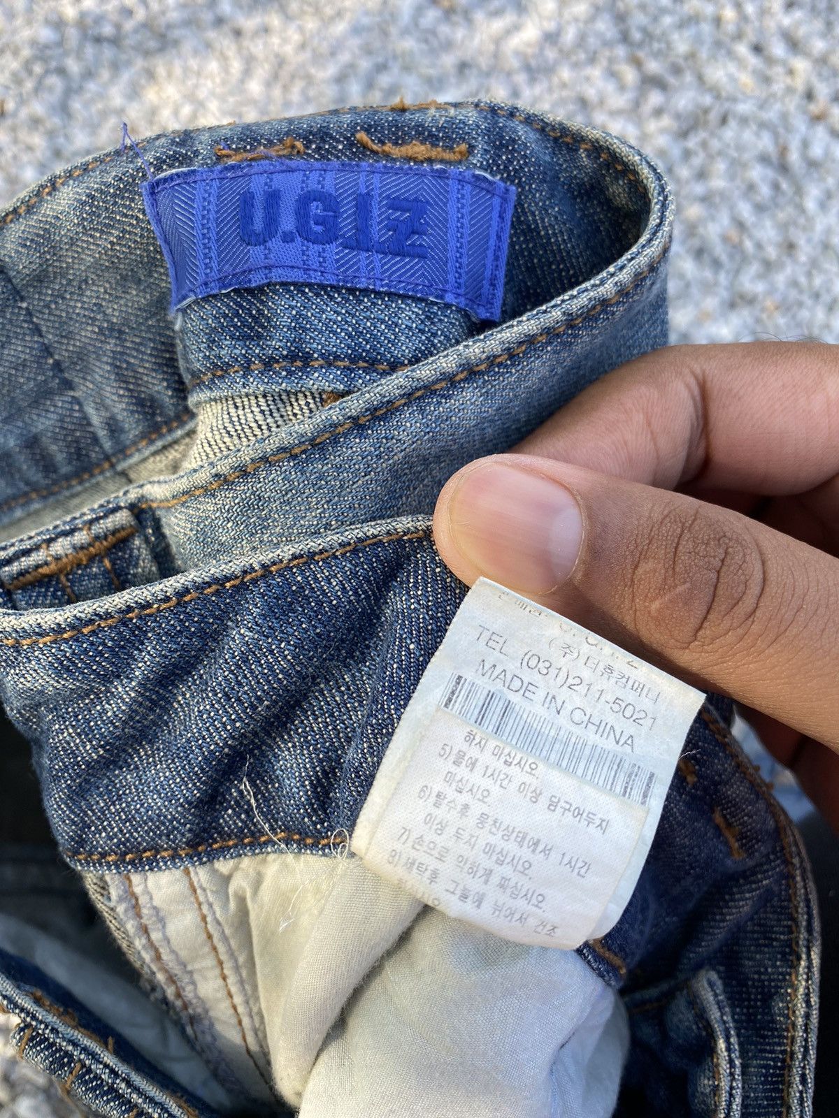 Japanese Brand × Vintage Vintage Y2K Baggy UGIZ Cargo Pants Size US 32 / EU 48 - 15 Thumbnail