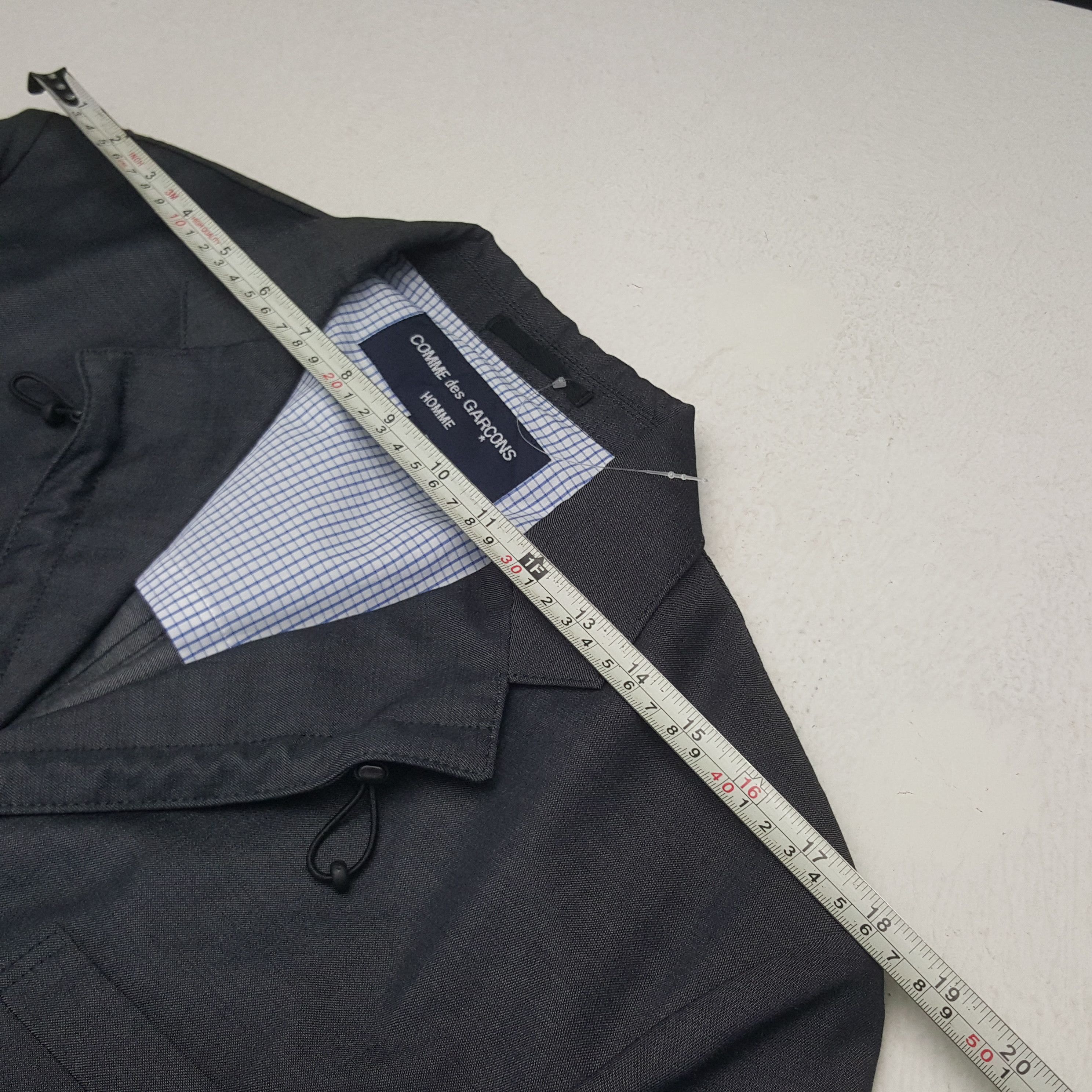 Comme des Garcons Homme Vintage Comme des Garcons Homme Japan Blazer Jacket C282N28 Size US M / EU 48-50 / 2 - 7 Thumbnail