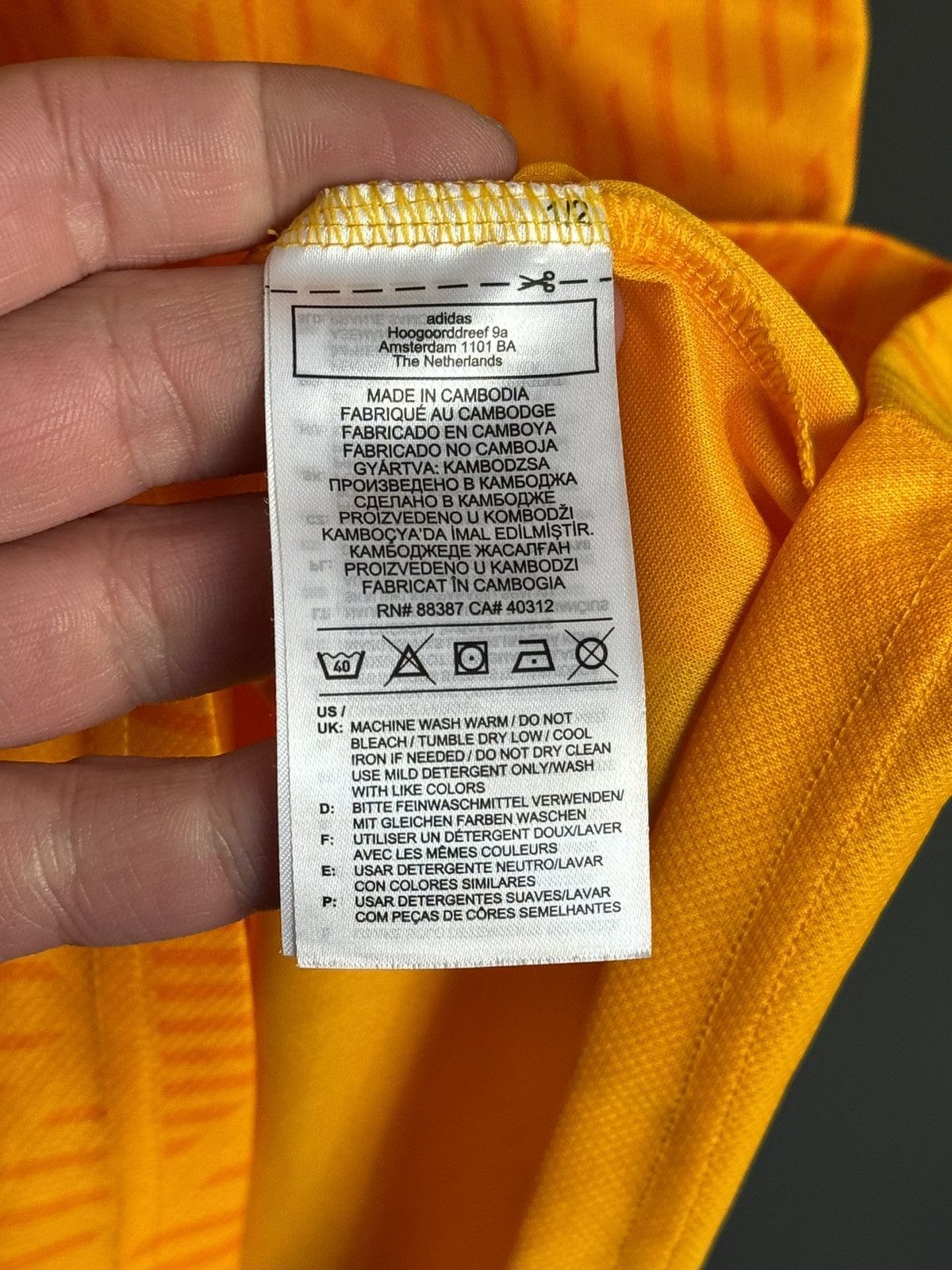Adidas Wolverhampton Wanderers 20/21 Home Football Jersey Size US XL / EU 56 / 4 - 15 Thumbnail