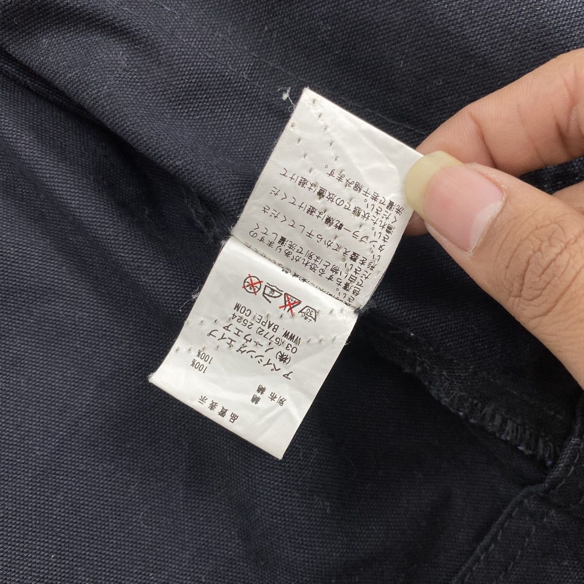 Bape 2000s A Bathing Ape Bape Corduroy Chore Denim Jacket Size US M / EU 48-50 / 2 - 10 Thumbnail
