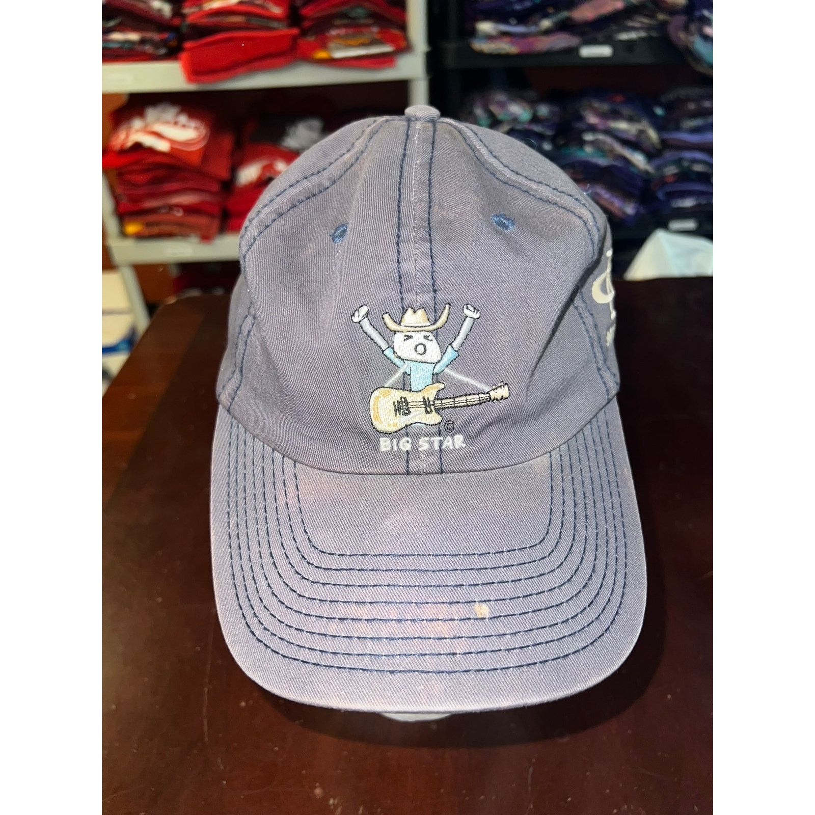 Vintage Vintage Kenny Chesney Hat Big Star Music Tour Concert Cap Size ONE SIZE - 2 Thumbnail