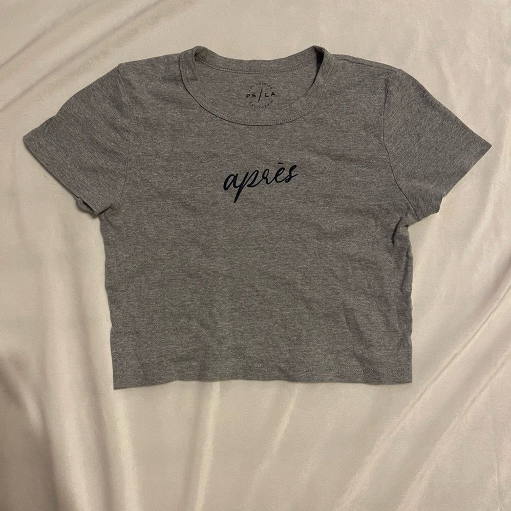 Other Gray Après Crop Top size S Size S / US 4 / IT 40 - 1 Thumbnail