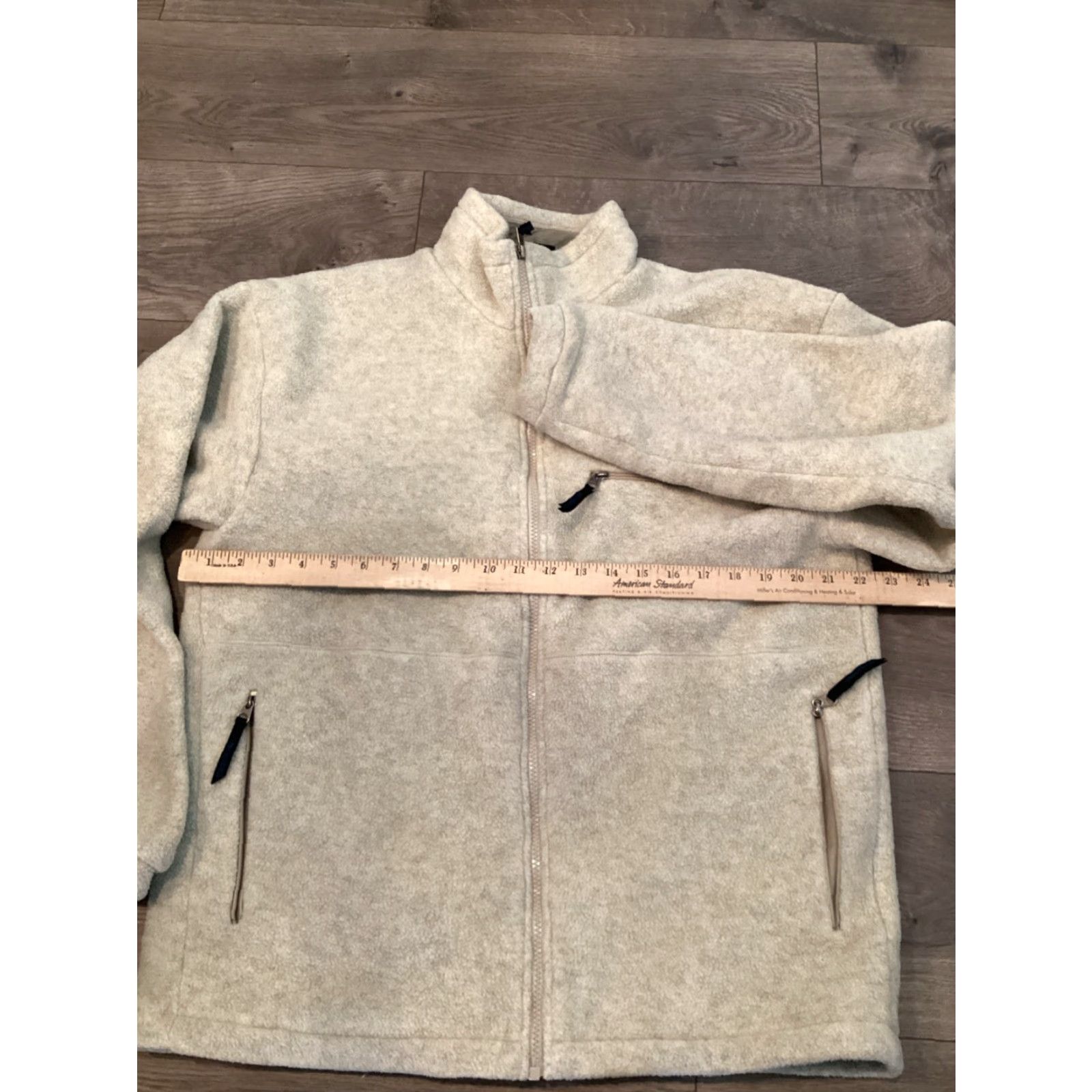 Montbell VINTAGE Mont Bell Full Zip Jacket L Ivory 90s Made In Japan Mens Womens? Size US L / EU 52-54 / 3 - 3 Thumbnail