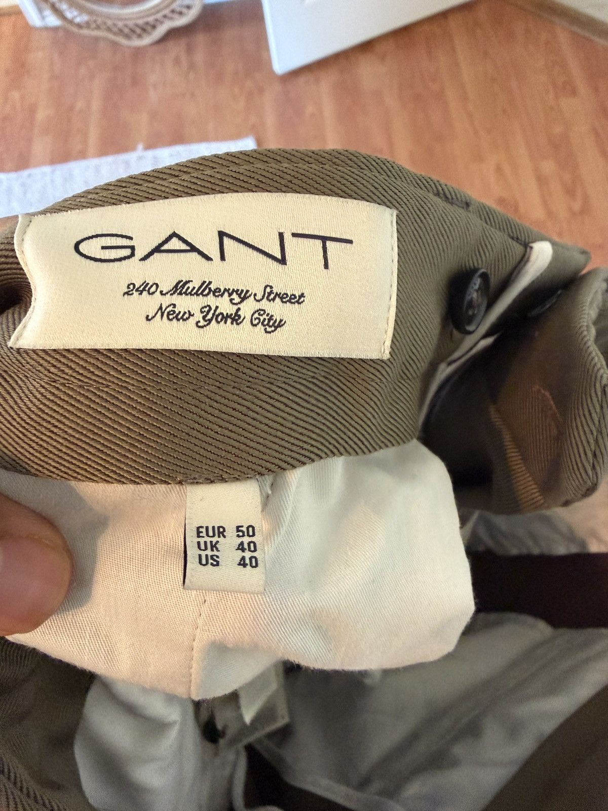 Gant GANT 240 Brown Four-Pocket Trousers Size US 34 / EU 50 - 4 Thumbnail