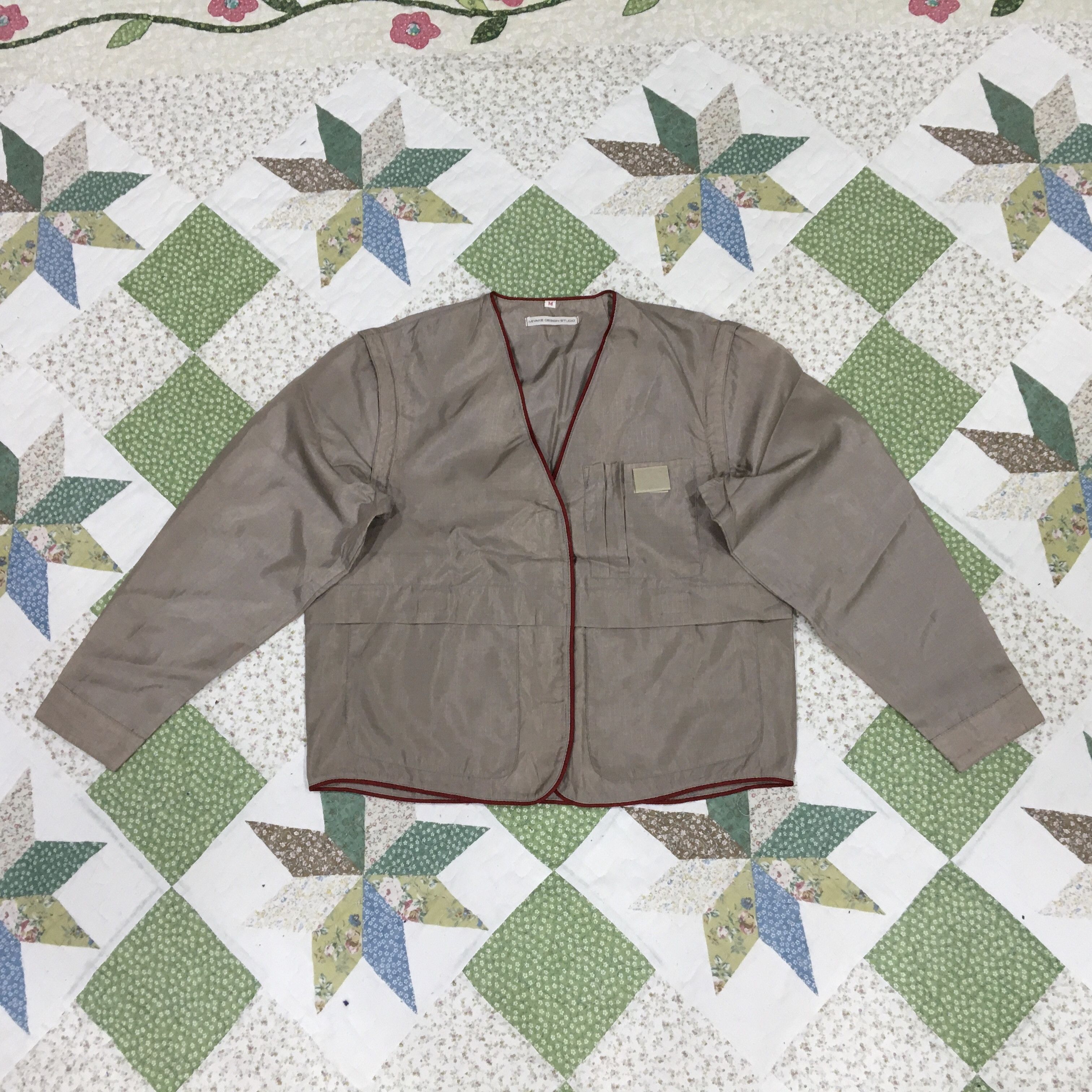 image of Miyake Design Studio By Issey Miyake Vest in Brown, Women's (Size XS)