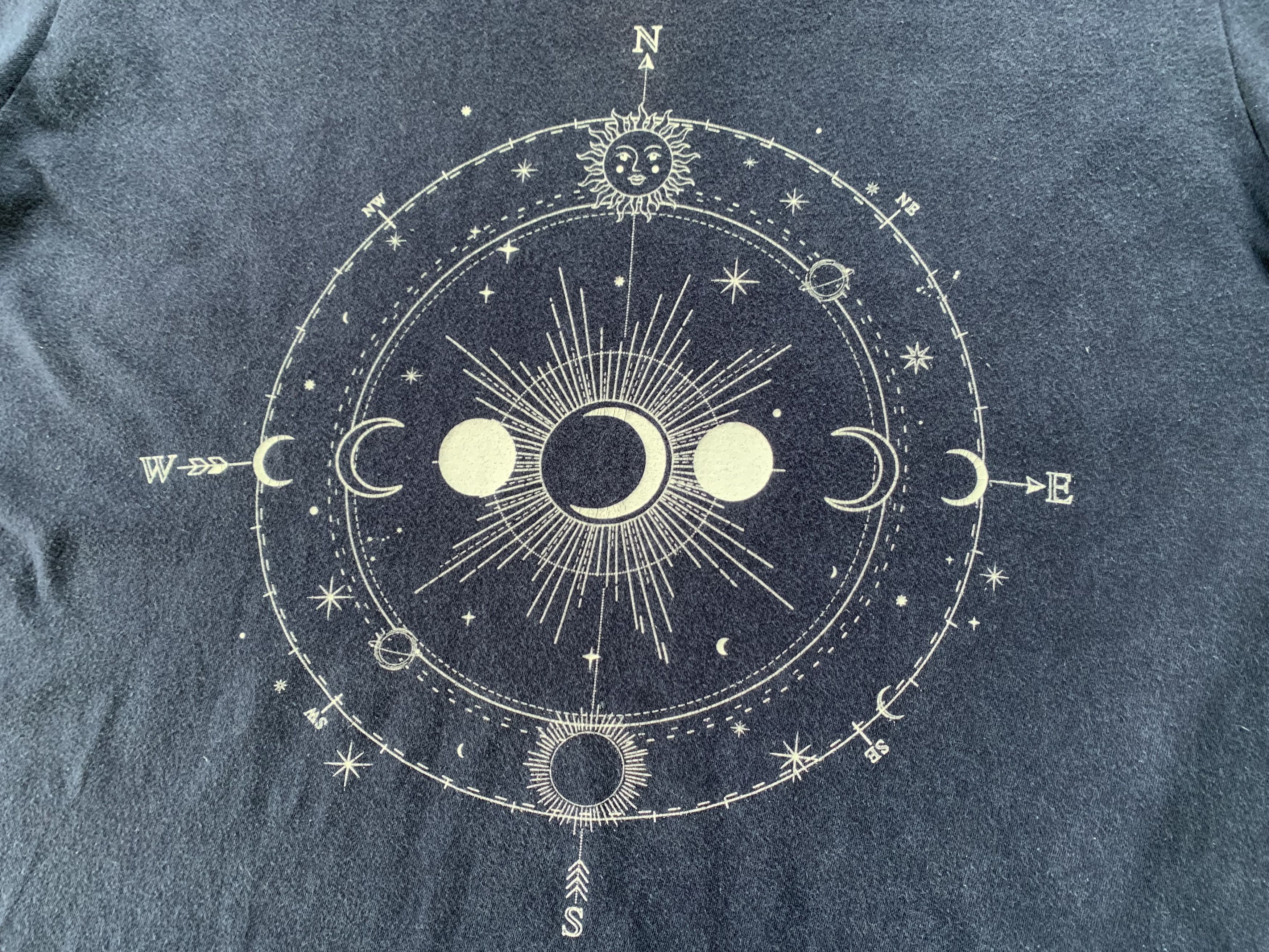 Other SkinnyDip Vintage Blue Printed T-Shirt Size US S / EU 44-46 / 1 - 5 Thumbnail