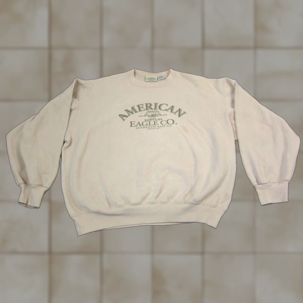 American Eagle Outfitters VINTAGE American Eagle Outfitters Sweater Womens M Brown Crew Neck Long Sleeve Pullover 80s 90s Fashion Apparel Mens Womens Girls Boys Size M / US 6-8 / IT 42-44 - 1 Thumbnail