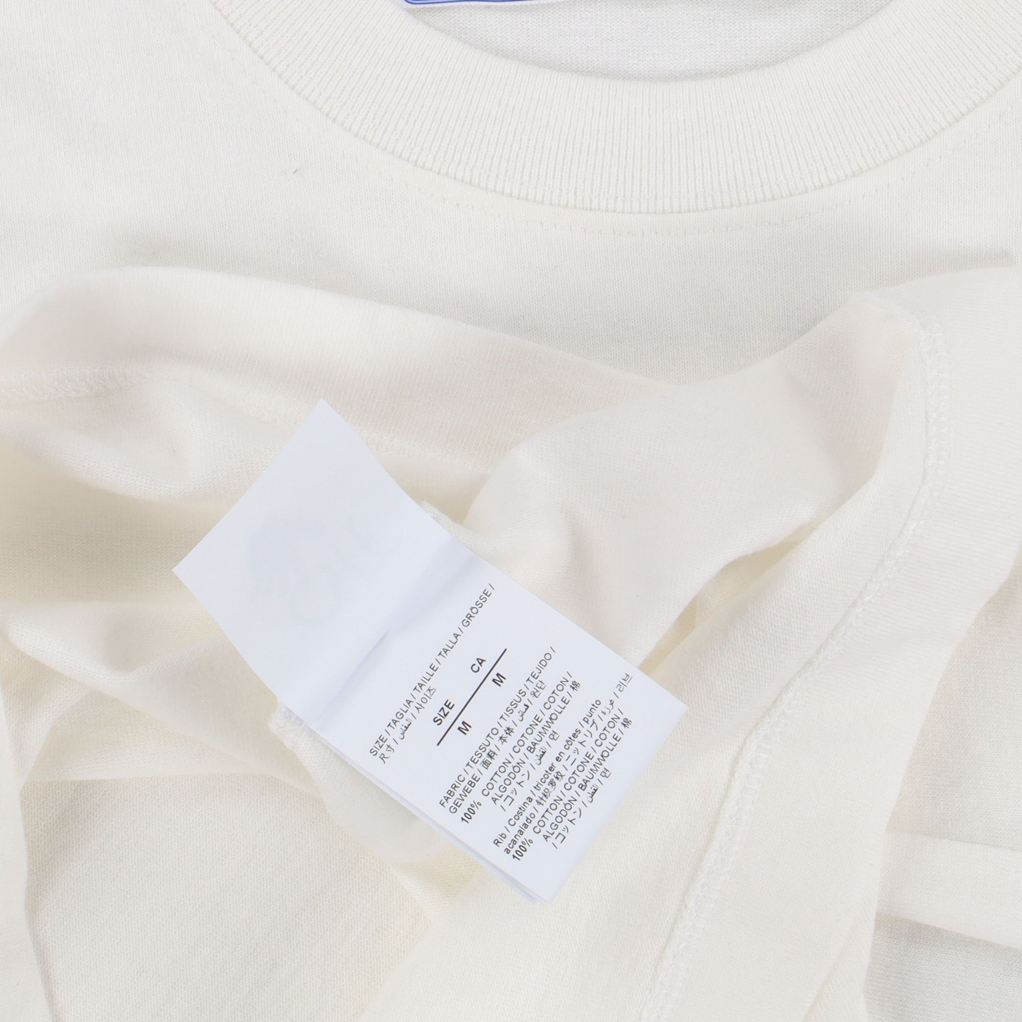 Off-White White Caravaggio Negative Long Sleeve Skate T-Shirt Size US M / EU 48-50 / 2 - 3 Thumbnail