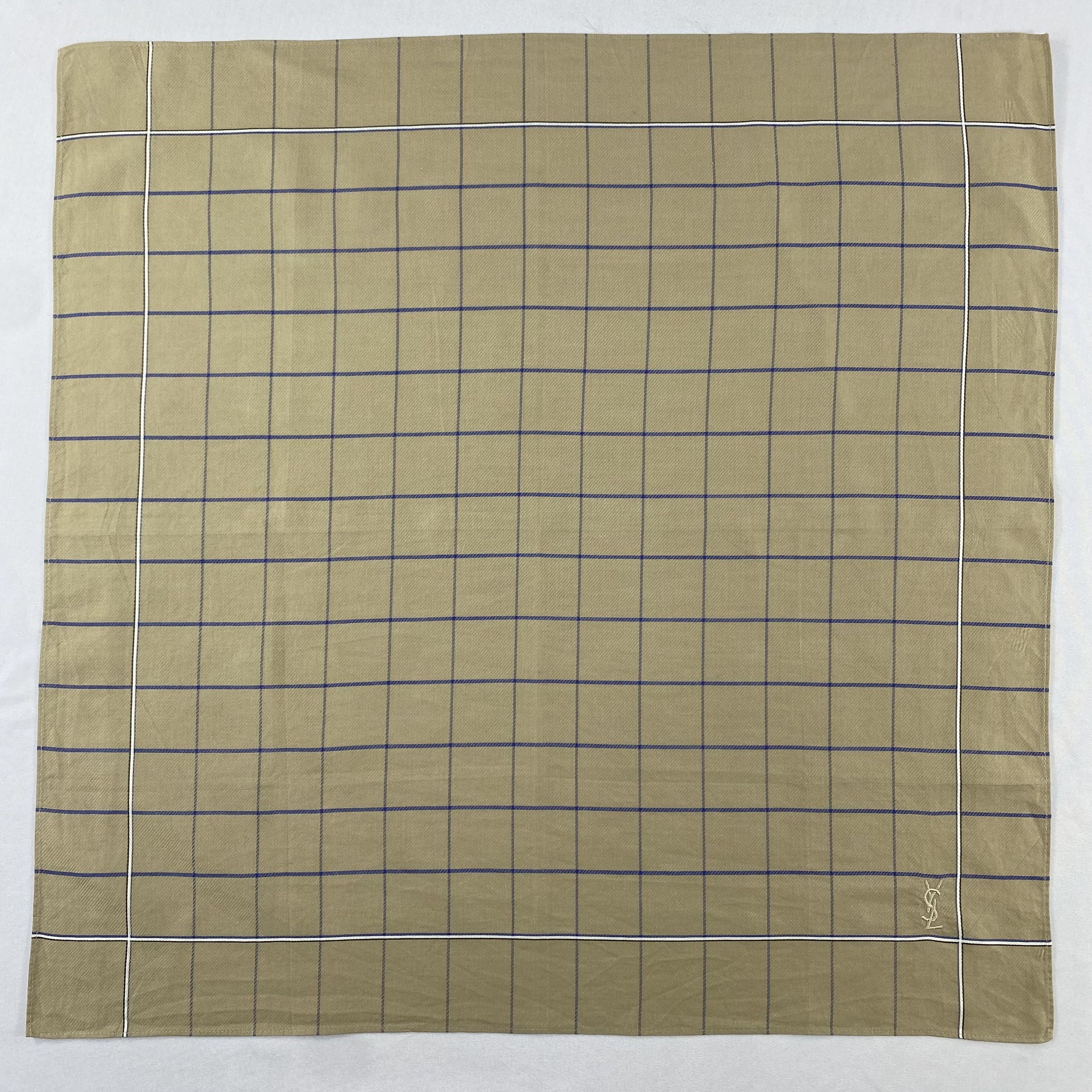 Yves Saint Laurent Yves Saint Laurent Handkerchief / Bandana / Neckerchief C854 Size ONE SIZE - 3 Thumbnail