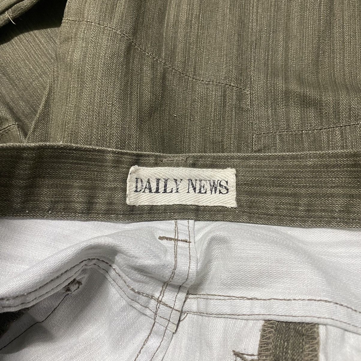 Japanese Brand Japanese brand DAILY NEWS Reconstructed Patchwork Jeans Size US 30 / EU 46 - 18 Thumbnail