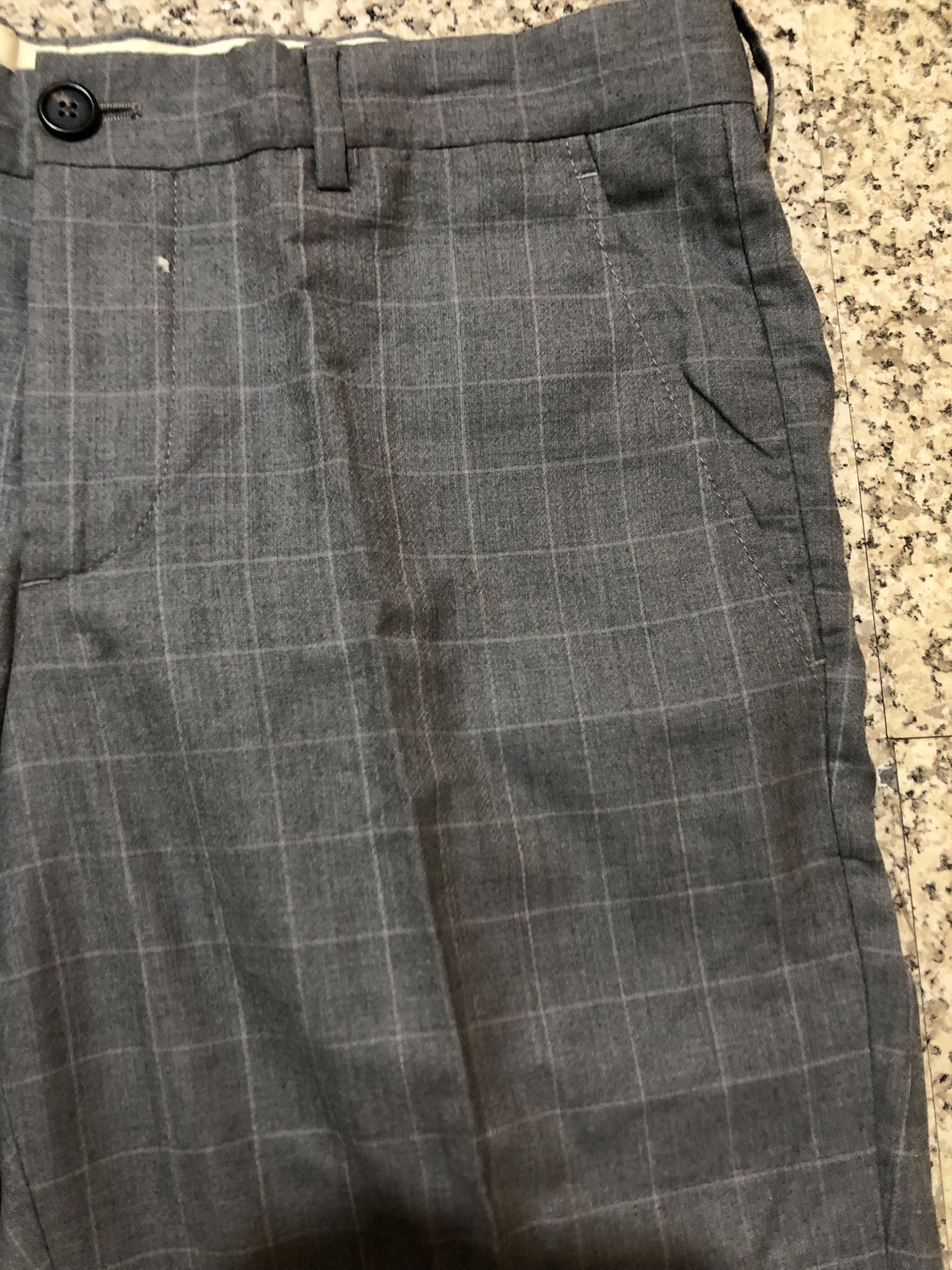 Brunello Cucinelli Brunello Cucinelli Windowpane Plaid Virgin Wool Trousers Size US 35 - 7 Thumbnail