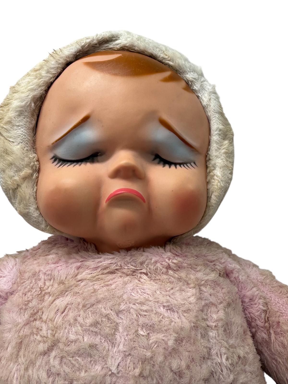 Knickerbocker Mfg Co Vintage Knickerbocker Pouting Animals Baby Doll Plush Toy Size ONE SIZE - 2 Thumbnail