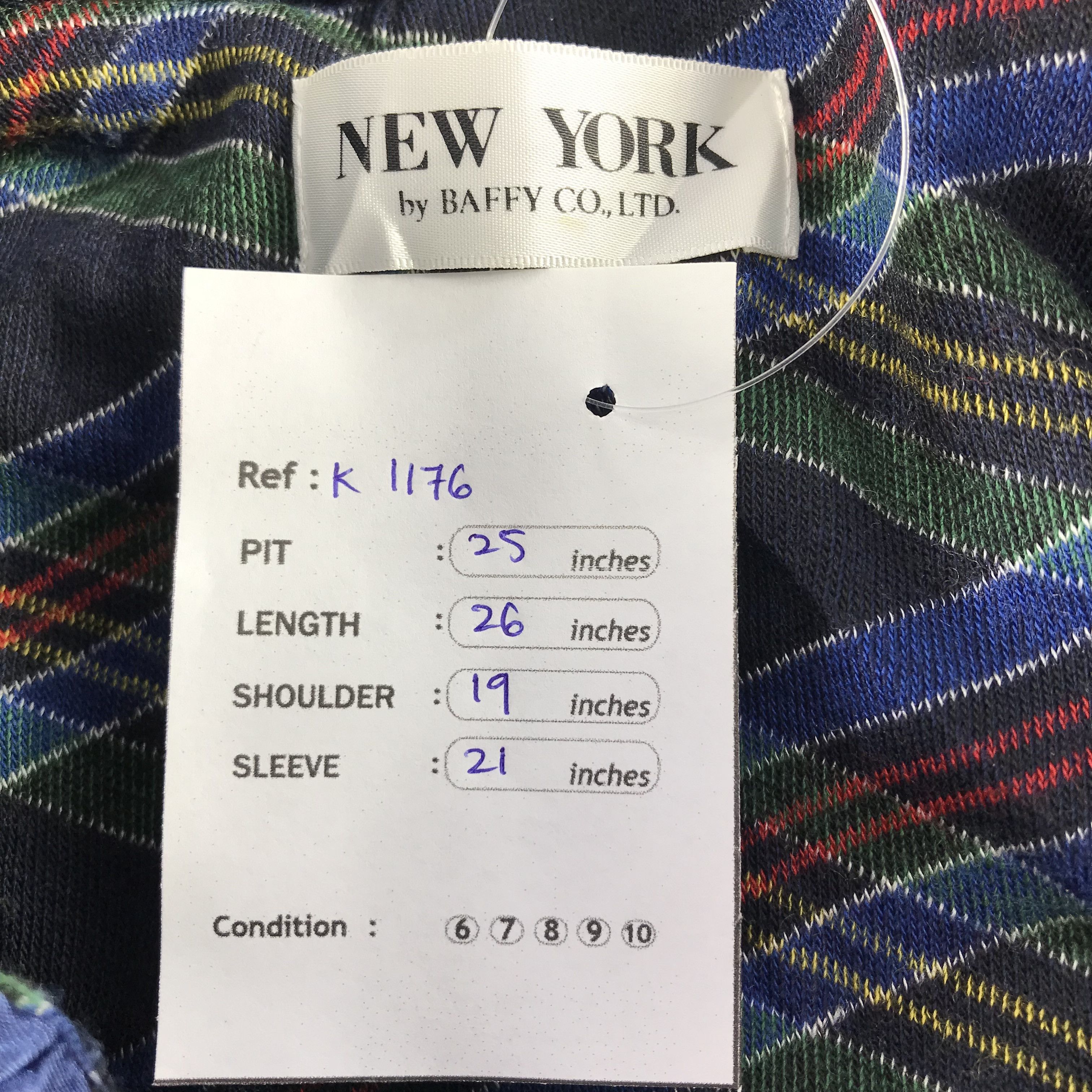 Japanese Brand Vintage Baffy New York Bomber Jacket Size US L / EU 52-54 / 3 - 10 Thumbnail