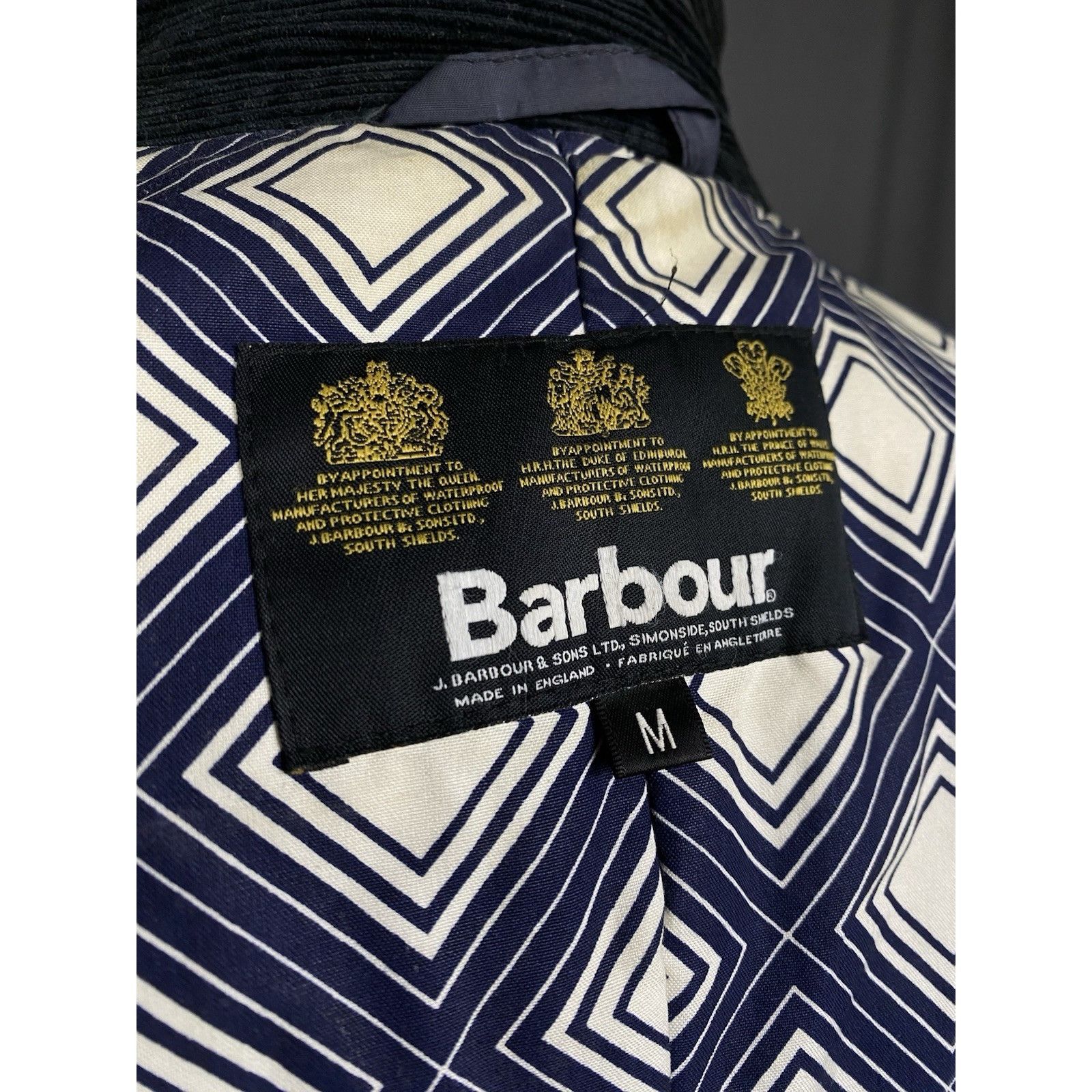 Barbour Barbour x John Lewis Ashbyton Blue Waxed Motorcycle Multipoc Size US M / EU 48-50 / 2 - 13 Thumbnail