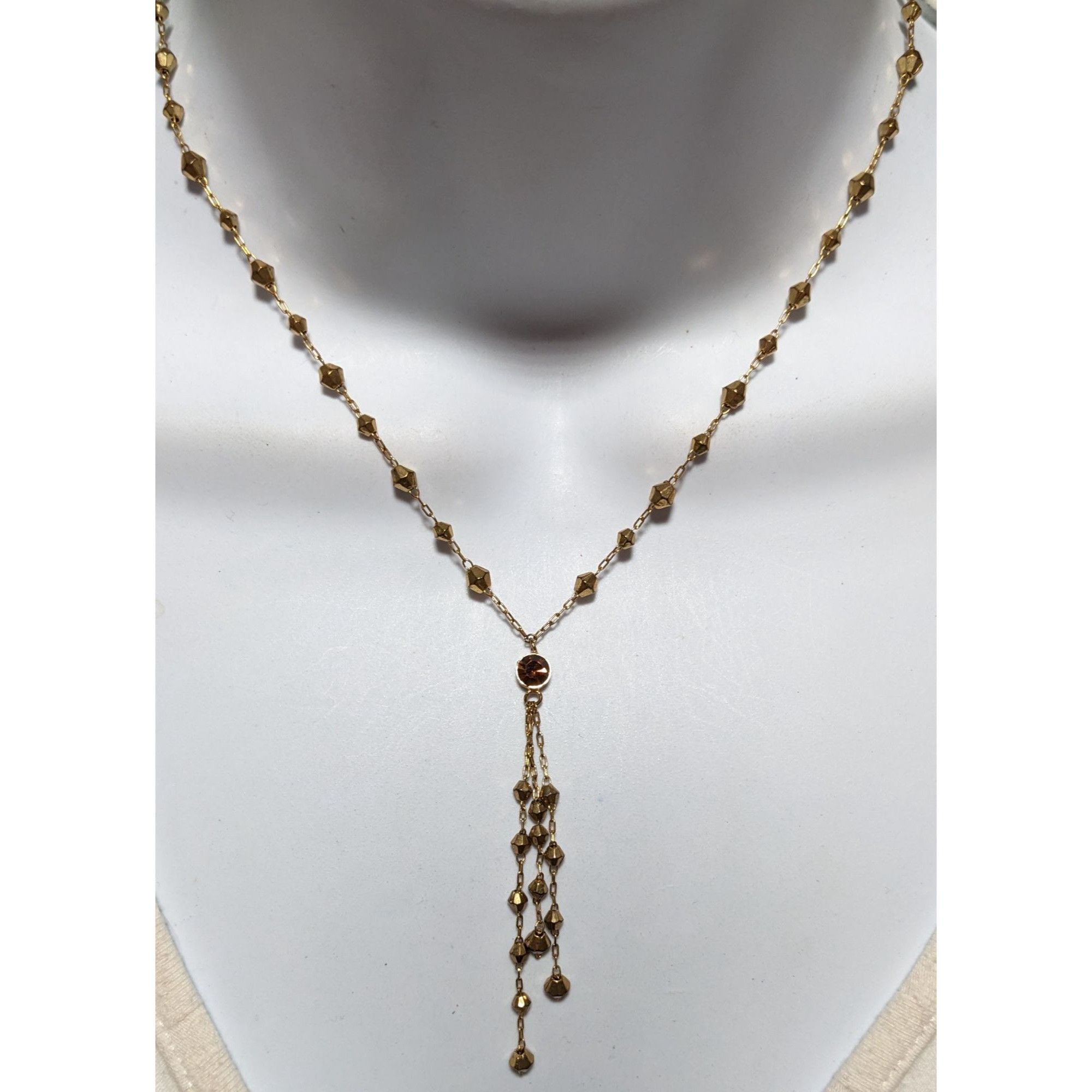 Other Y2K Icing Gold Beaded Tassel Necklace Size ONE SIZE - 13 Thumbnail