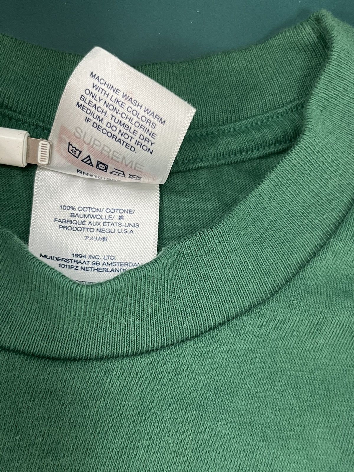 Supreme Supreme Logo Tee Size US S / EU 44-46 / 1 - 5 Thumbnail