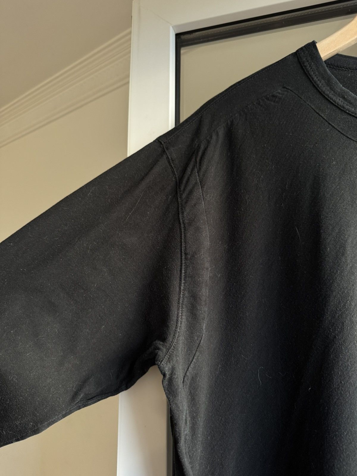 Comme des Garcons SHIRT Vintage Avangard Comme Des Garcons Shirt Longsleeve black Size US L / EU 52-54 / 3 - 9 Thumbnail