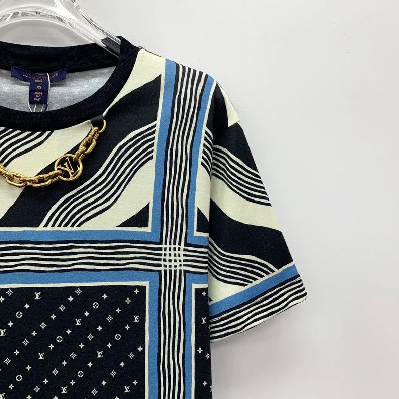 Louis Vuitton Louis Vuitton 23 color-block logo presbyopic full print st Size XS / US 0-2 / IT 36-38 - 3 Thumbnail