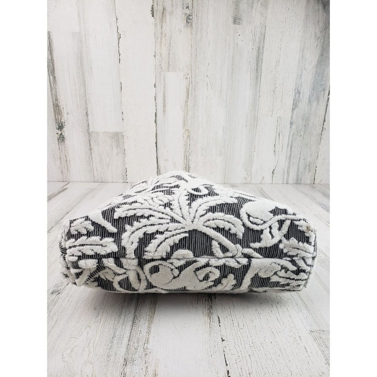 Other Black White Paisley Polka Dot Tote Bag Shoulder Purse Size ONE SIZE - 6 Thumbnail
